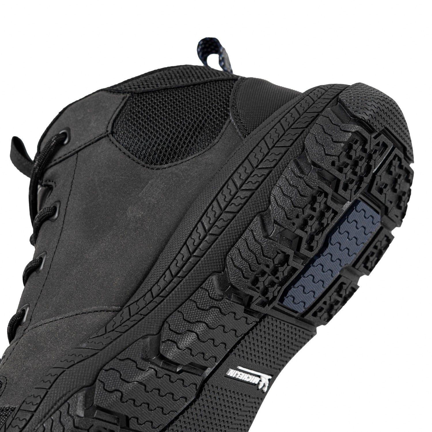 Zapatilla Urbana lmpermeable Hombre Gris Negro Michelin Df11-4