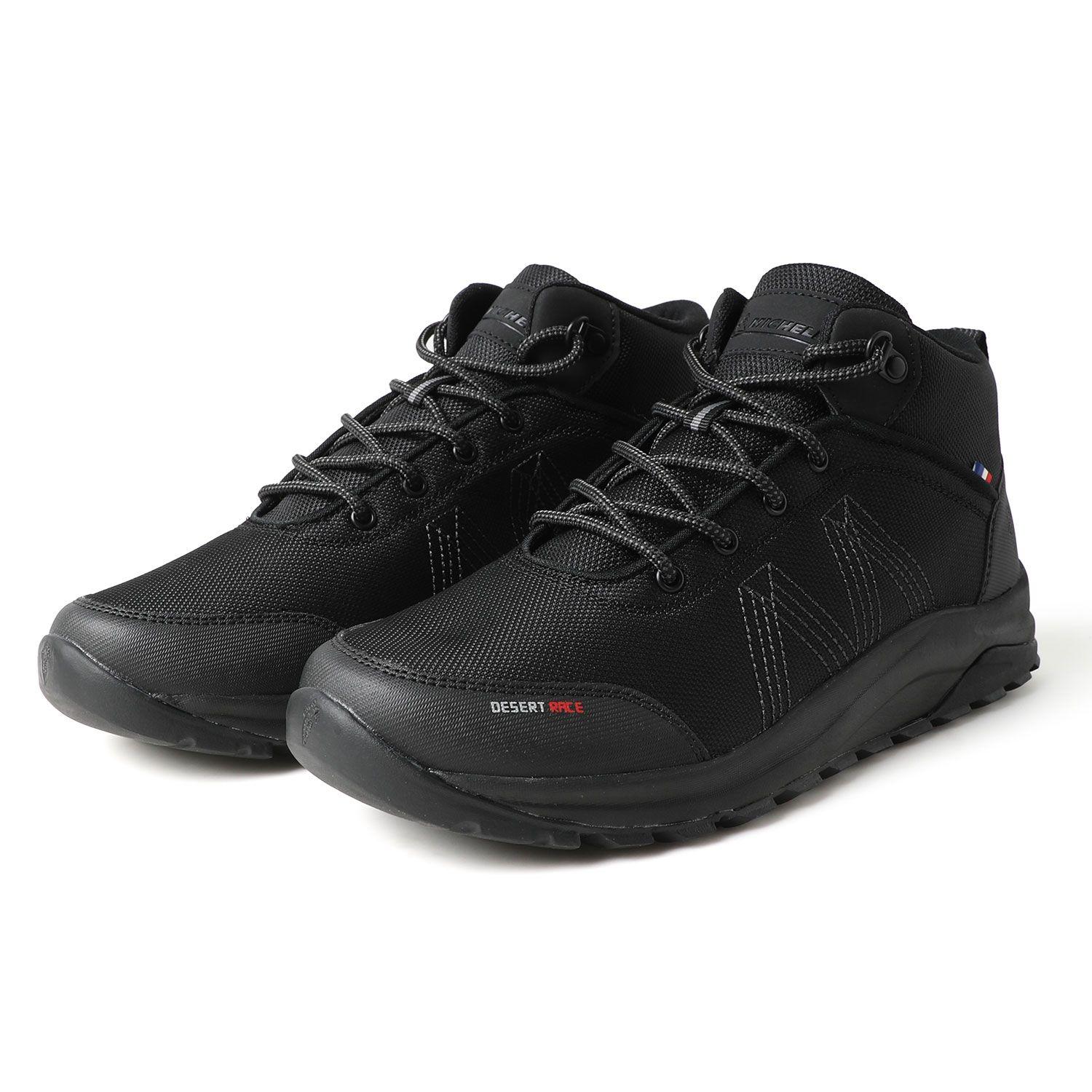 Zapatilla Botín Senderismo Hombre Negro Michelin Dr37-4