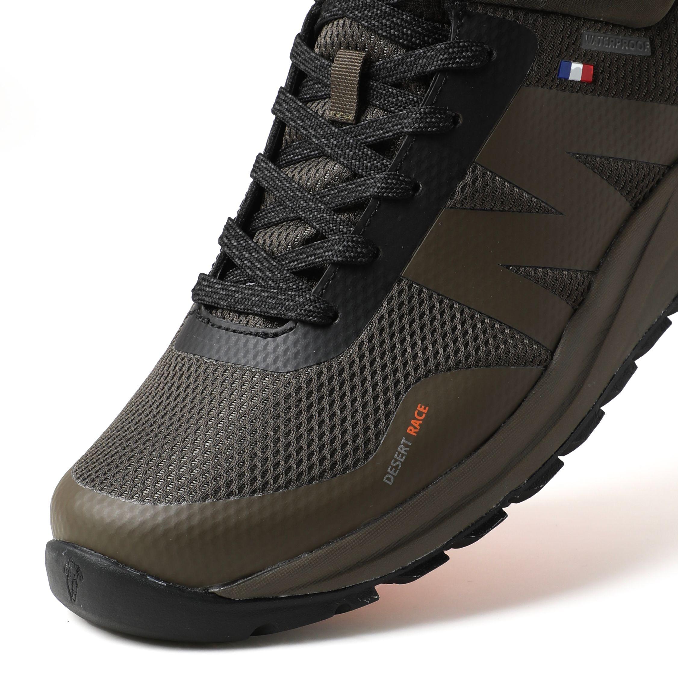 Botín Outdoor Waterproof Caña Alta Hombre Kaki Michelin Dr39-4