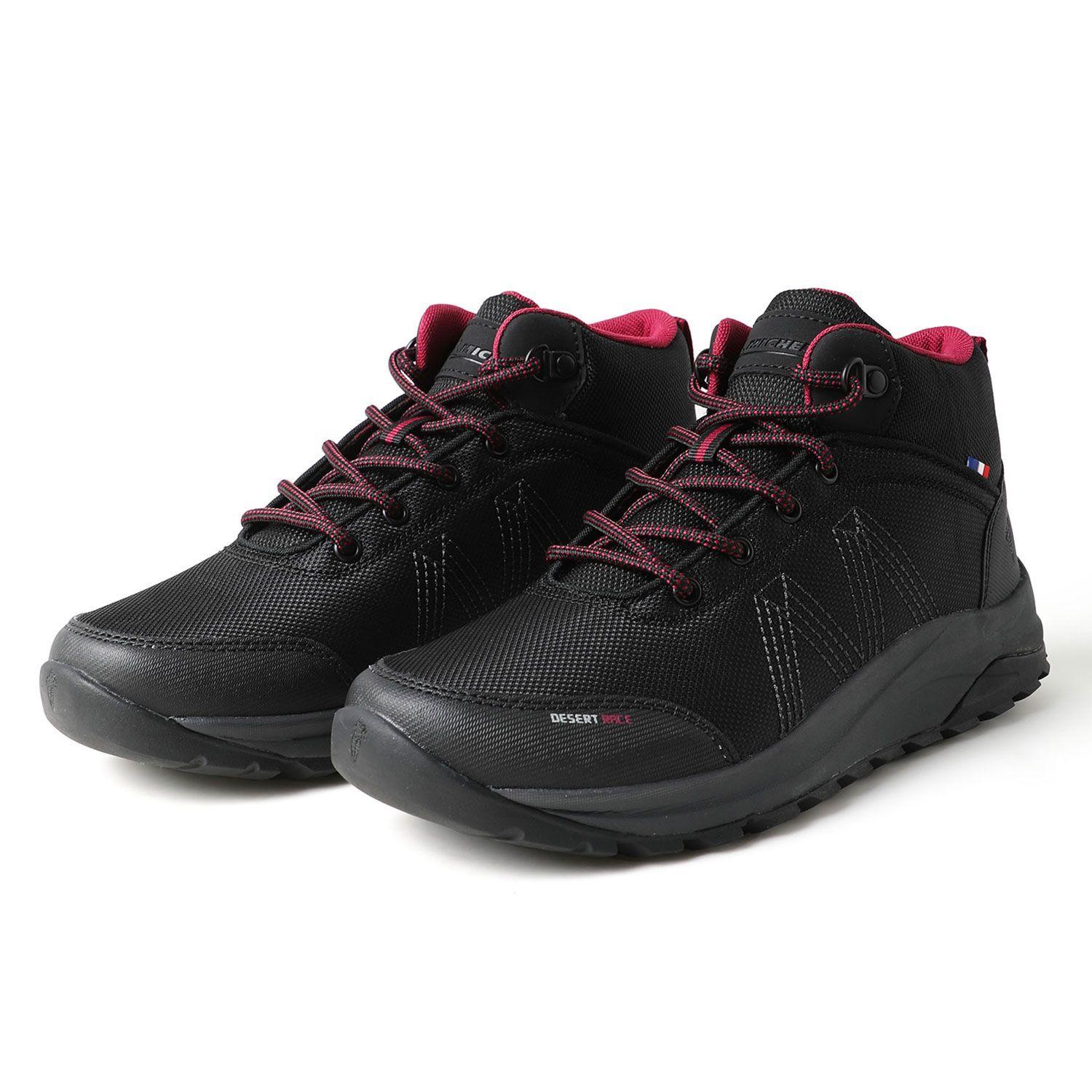 Zapatilla Botín Senderismo Mujer Negro Lila Michelin Dr37-4