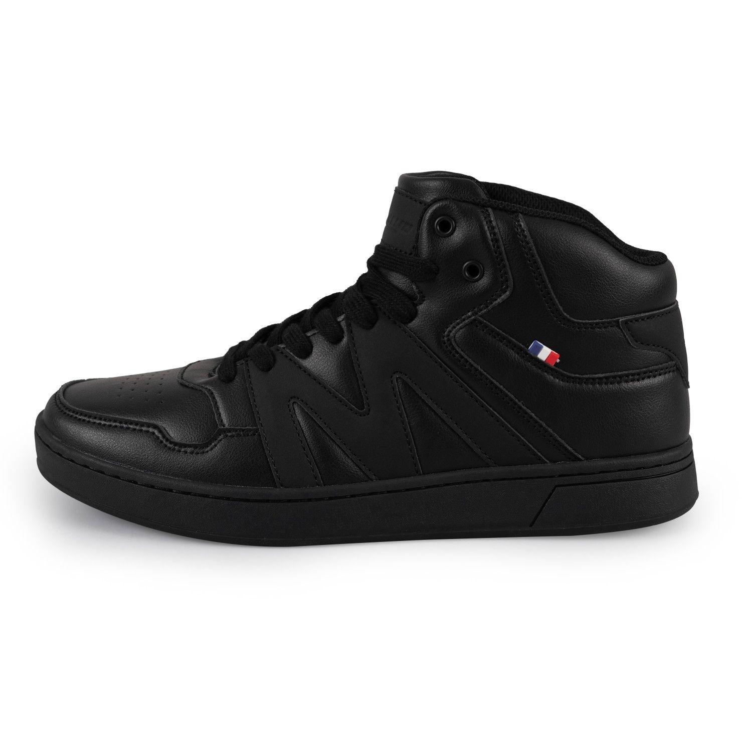Zapatilla Bota Urbana Negro Blanco PS21-2