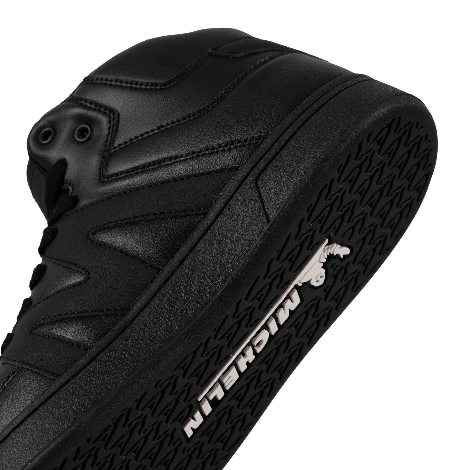 Zapatilla Bota Urbana Negro Blanco PS21-4