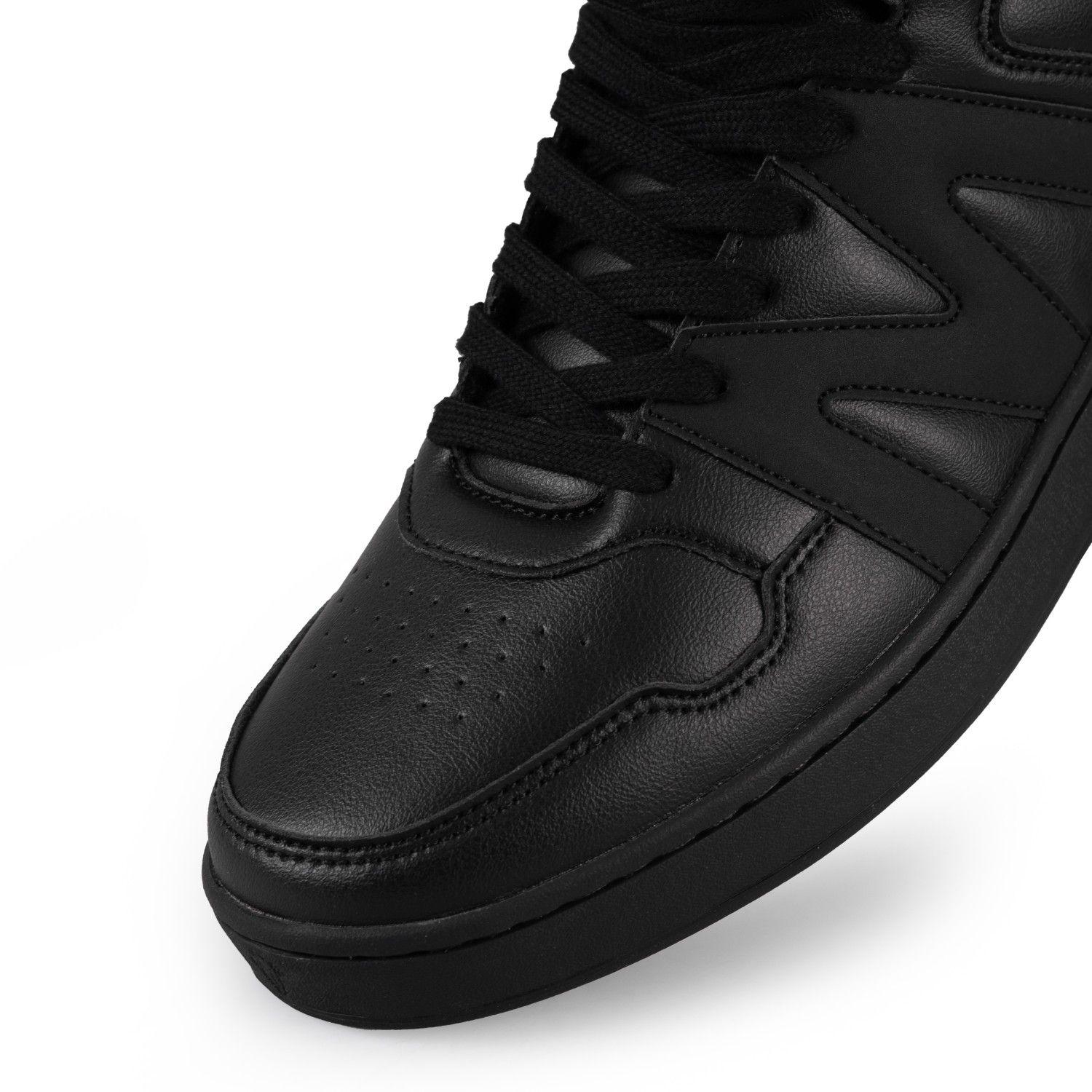 Zapatilla Bota Urbana Negro Blanco PS21-5