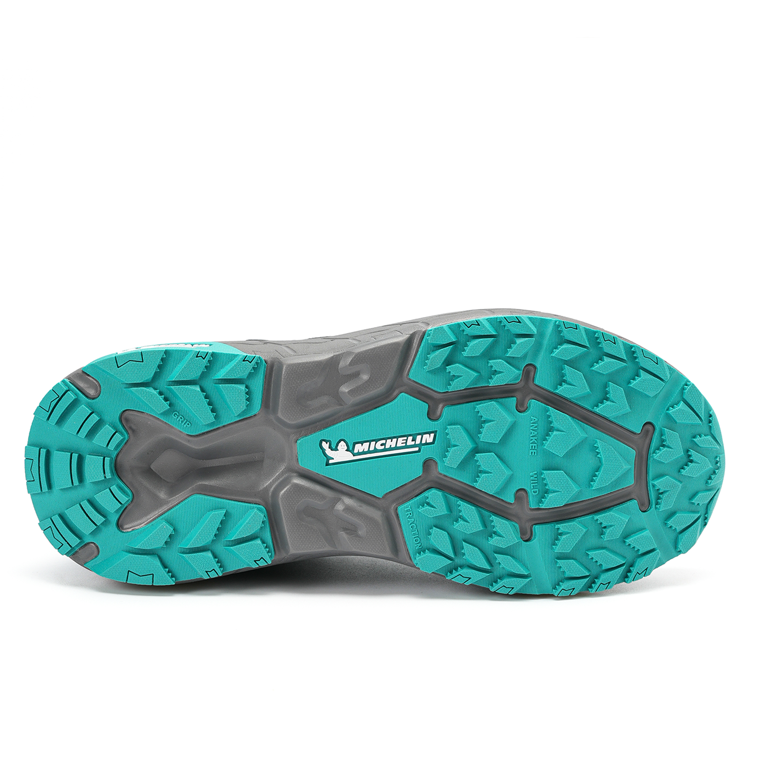 Zapatilla Trail Running Mujer Color Negro y Lila Michelin AW10-2