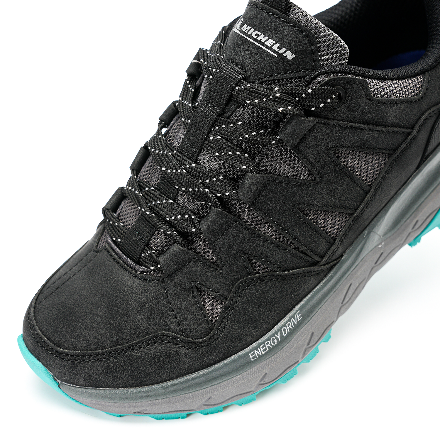 Zapatilla Trail Running Mujer Color Negro y Lila Michelin AW10-5