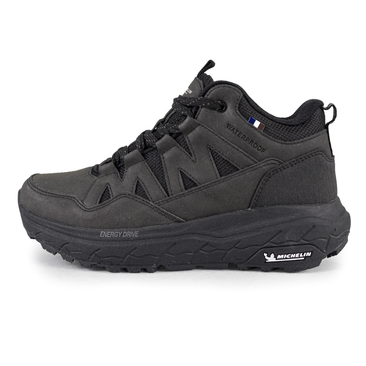 Zapatilla Casual Urbana Waterproof Negro Gris AW11-2