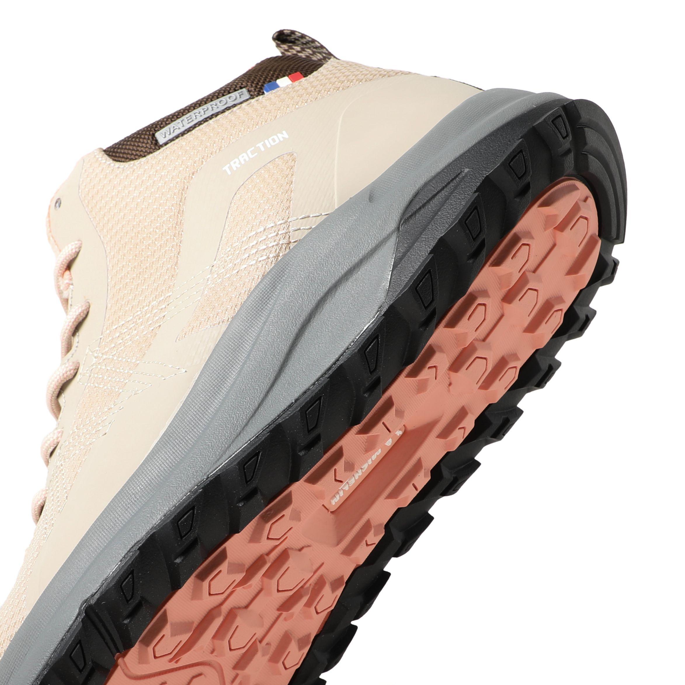 Botín Caña Alta Mujer Beige Rosado Michelin Dr09-6