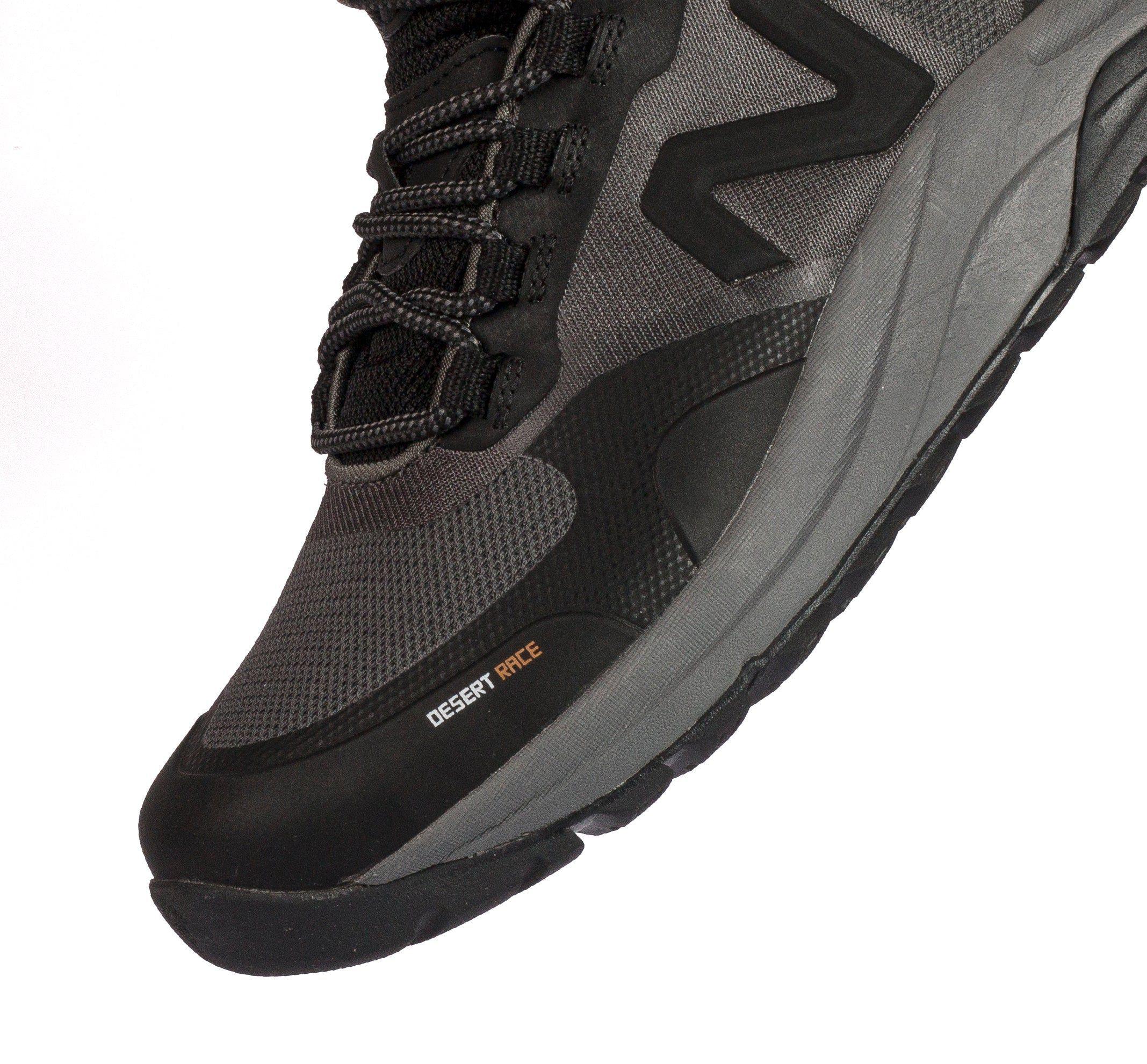 Botín Outdoor Impermeable Caña Alta Mujer Negro Gris Michelin Footwear Dr05-4