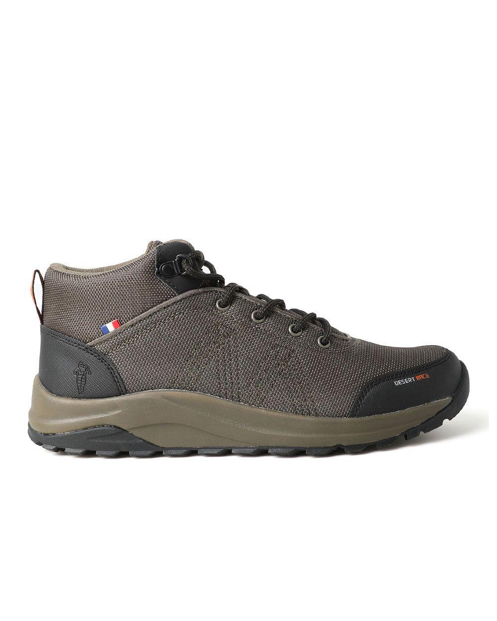 Zapatilla Botín Senderismo Hombre Caqui Negro Michelin Dr37-0