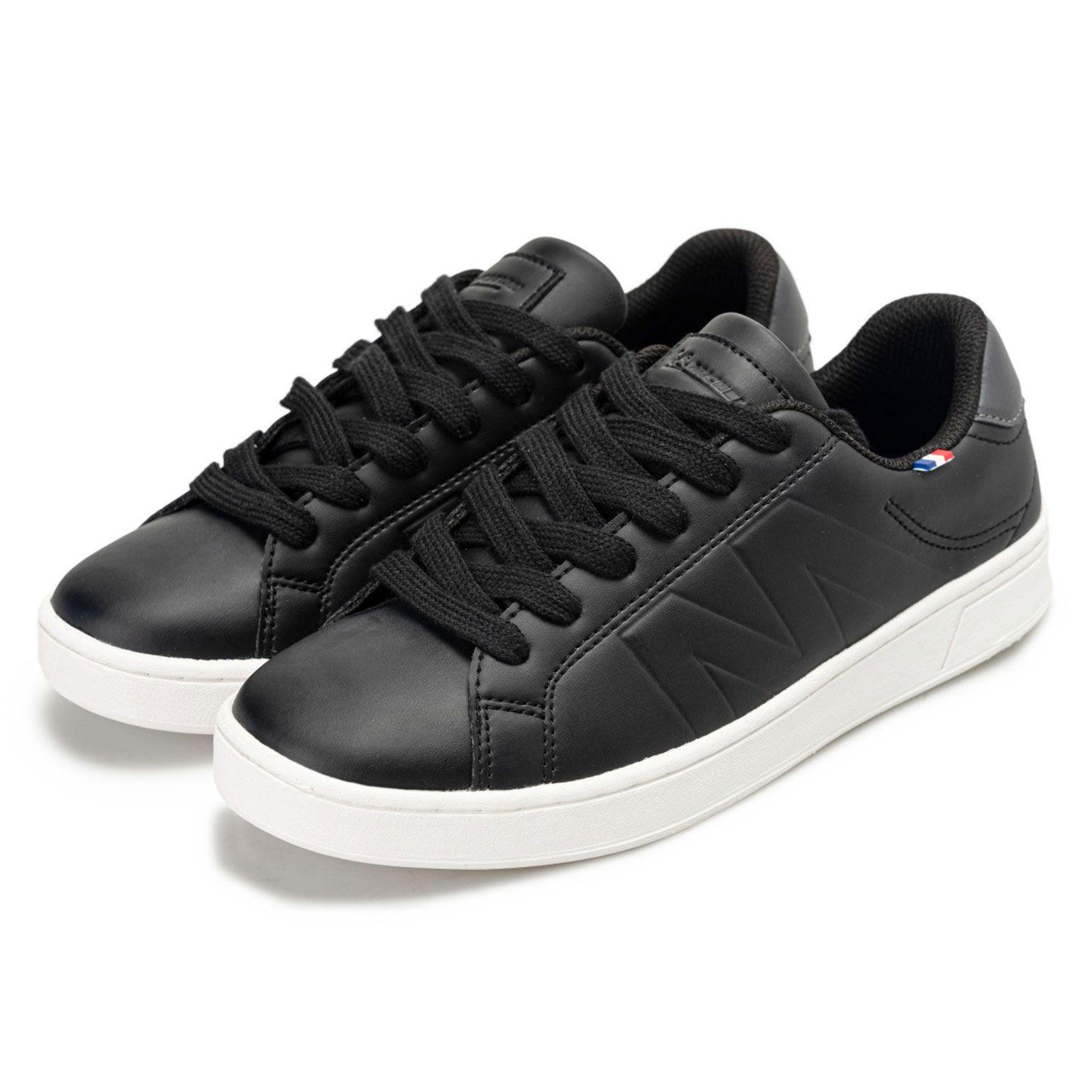 Zapatilla Casual Urbana Mujer Negro Gris Michelin Ps23-4