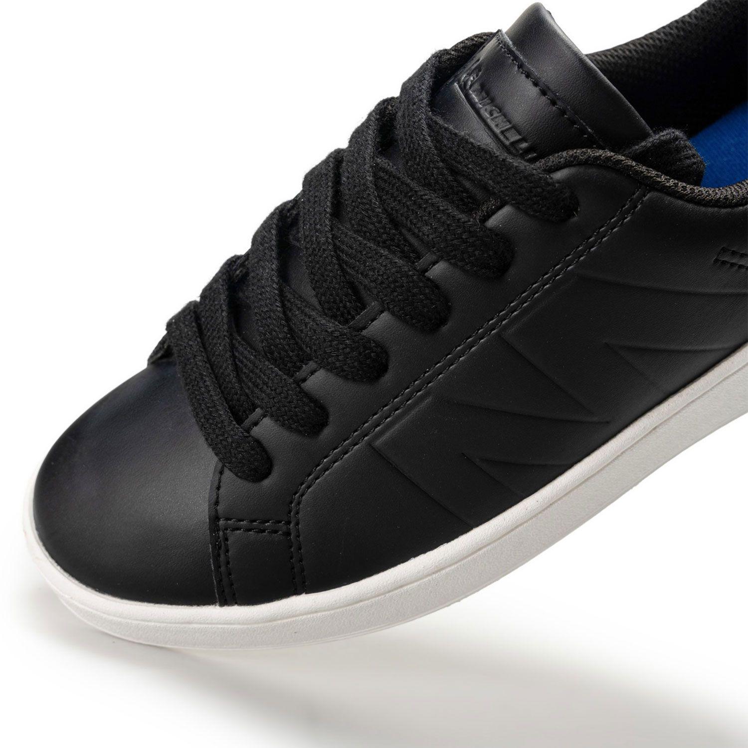 Zapatilla Casual Urbana Mujer Negro Gris Michelin Ps23-5