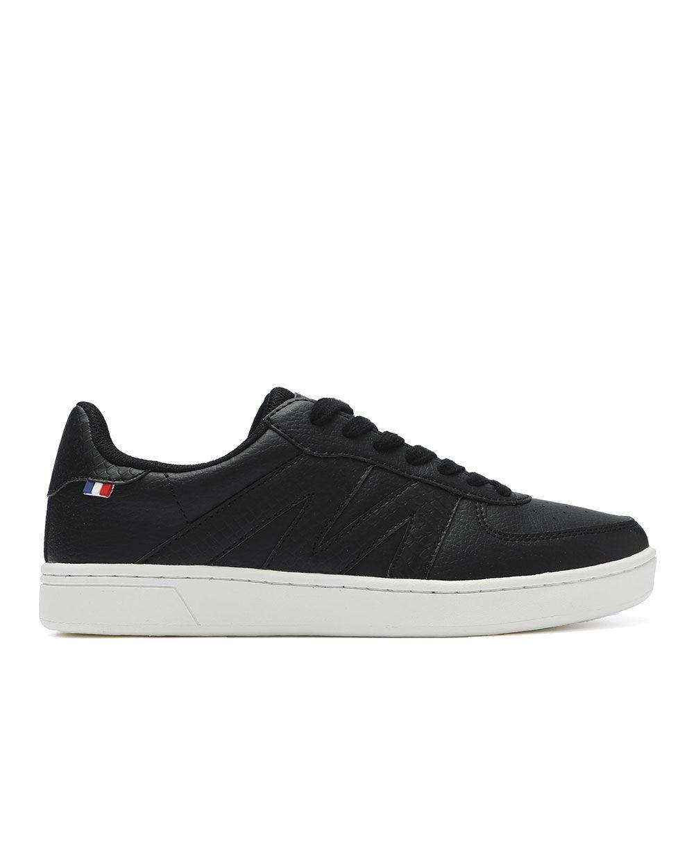 Zapatillas Urbanas Mujer Negro Charol Michelin Ps20-0