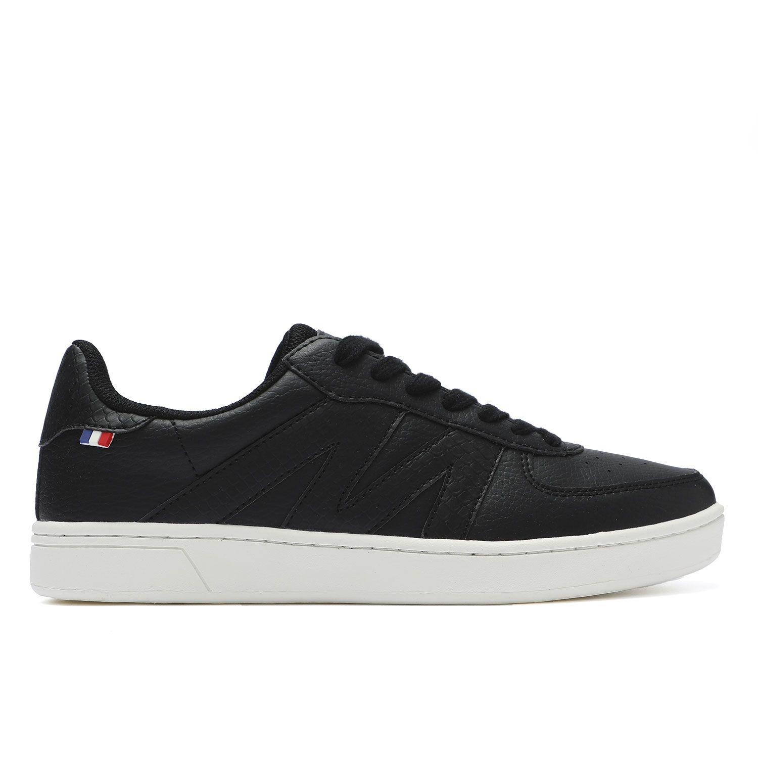 Zapatillas Urbanas Mujer Negro Charol Michelin Ps20-1