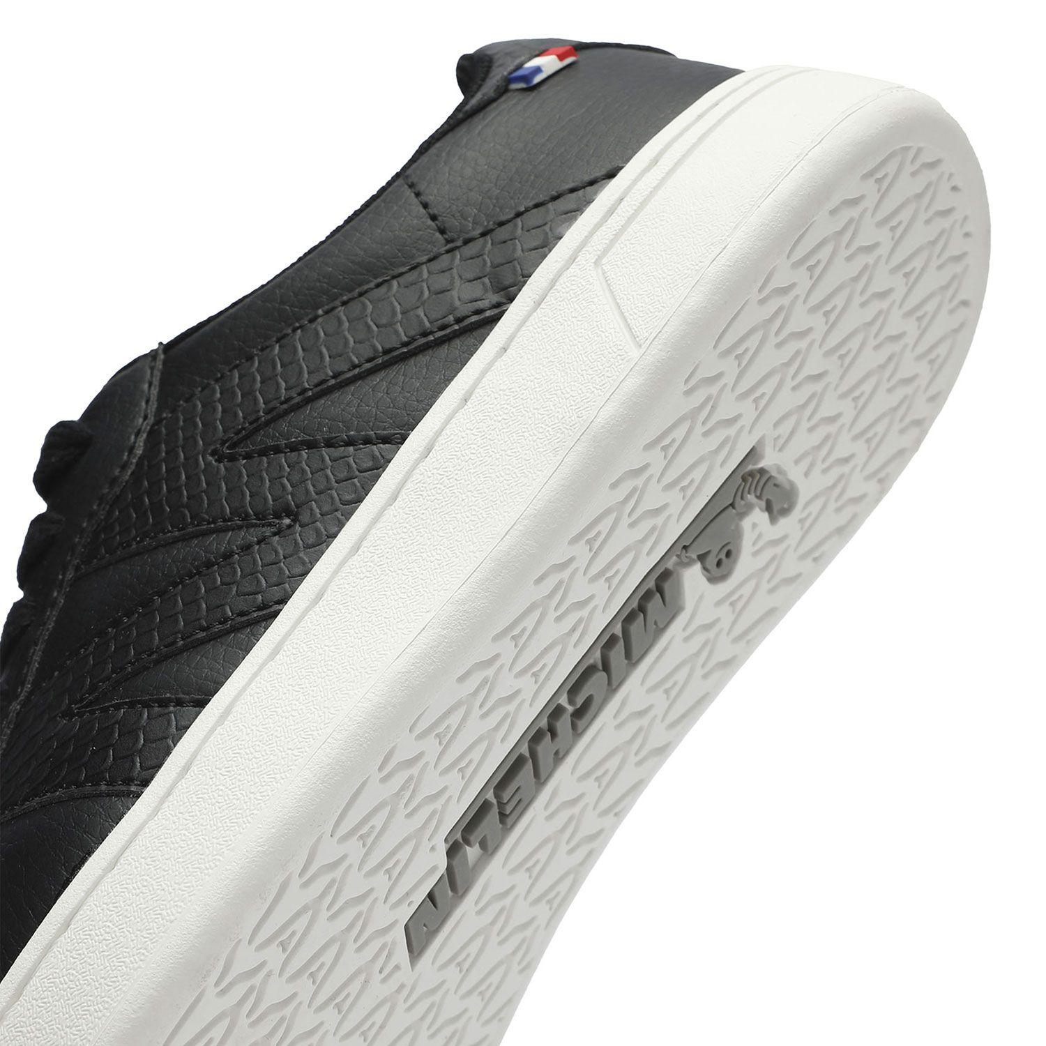 Zapatillas Urbanas Mujer Negro Charol Michelin Ps20-6