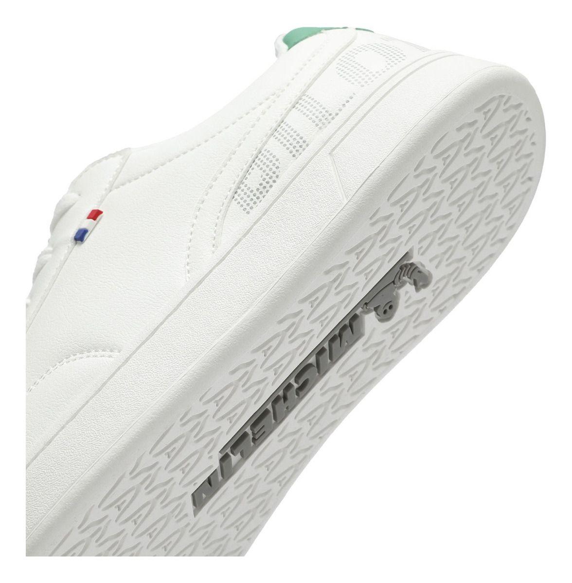 Zapatillas Urbanas Mujer Blanco Verde Michelin Ps14-5