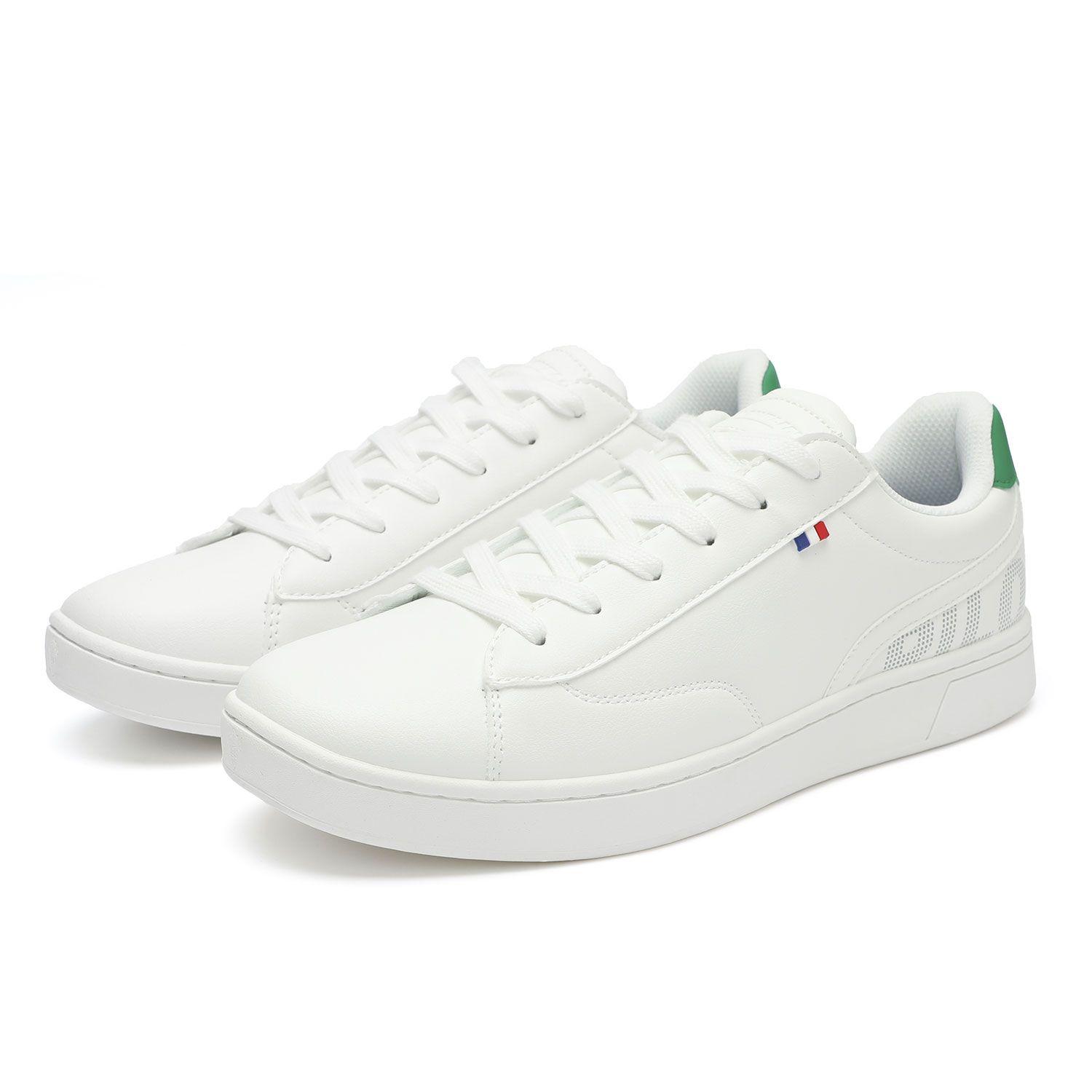 Zapatilla Casual Urbana Mujer Blanco Verde Michelin Ps14-4