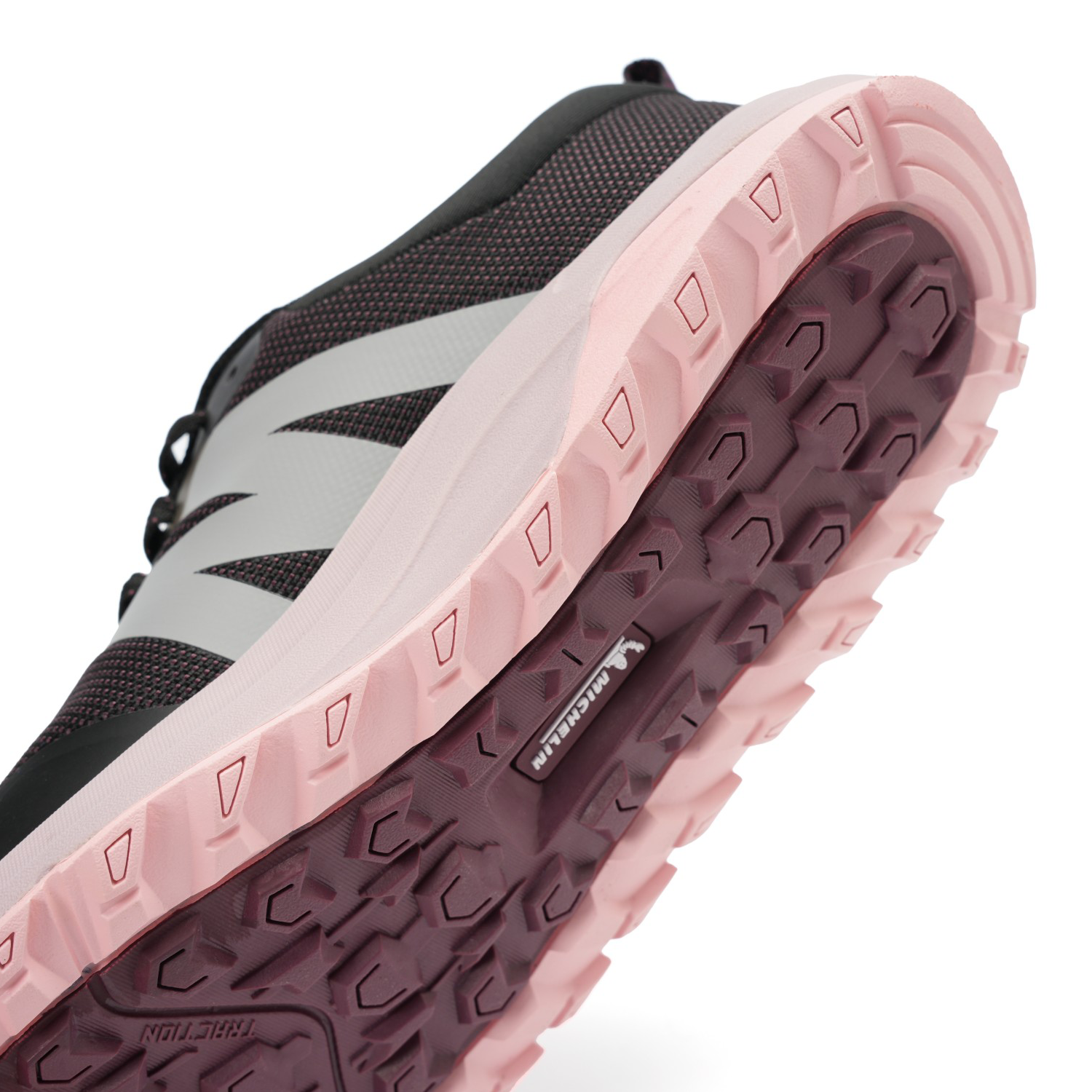 Zapatilla Trail Running Mujer Color Negro y Rosado Michelin DR40-6