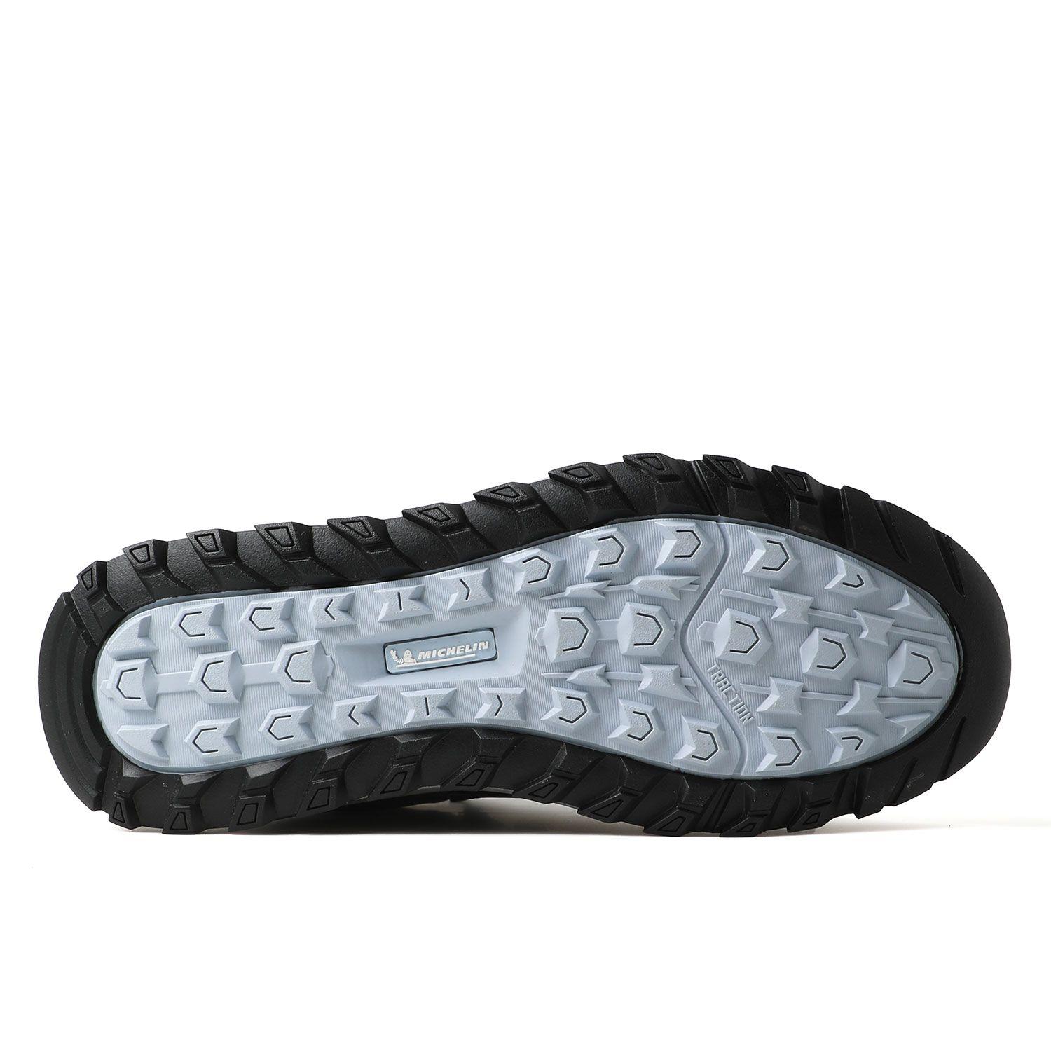 Botín Outdoor Impermeable Caña Alta Mujer Gris Michelin Dr39-2