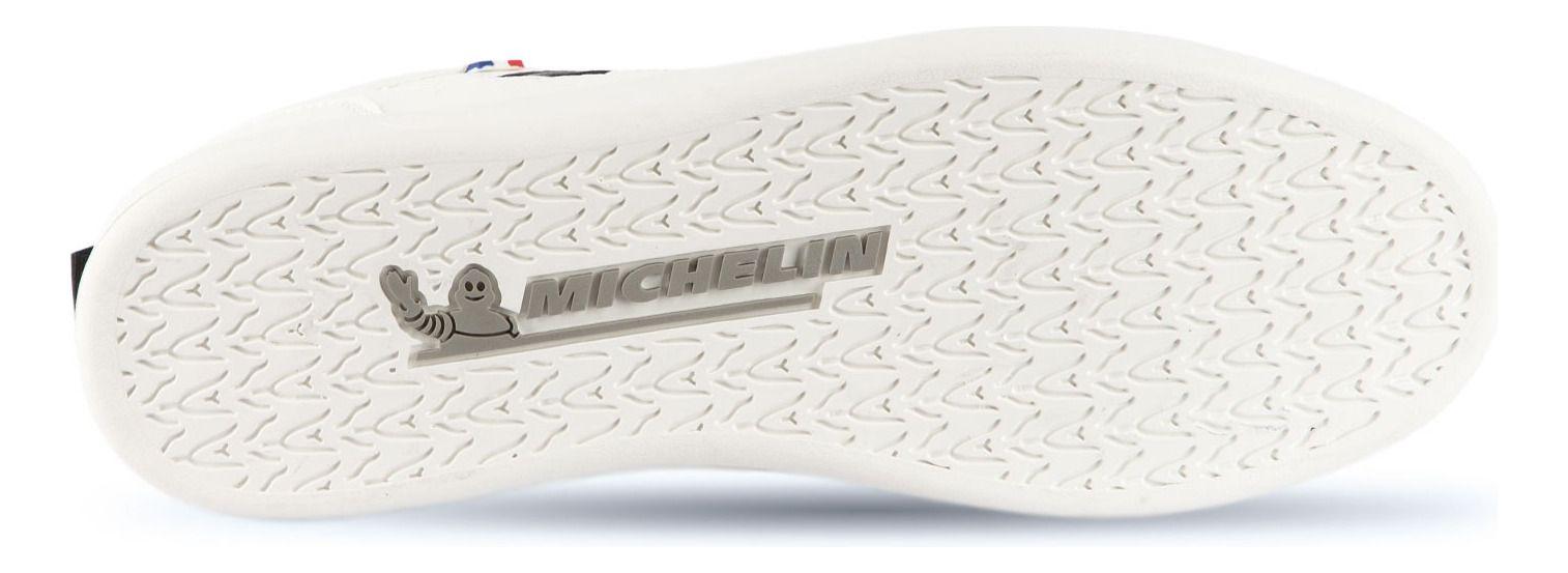 Zapatilla Urbana Hombre Color Blanca Y Negra Michelin Ps19-1