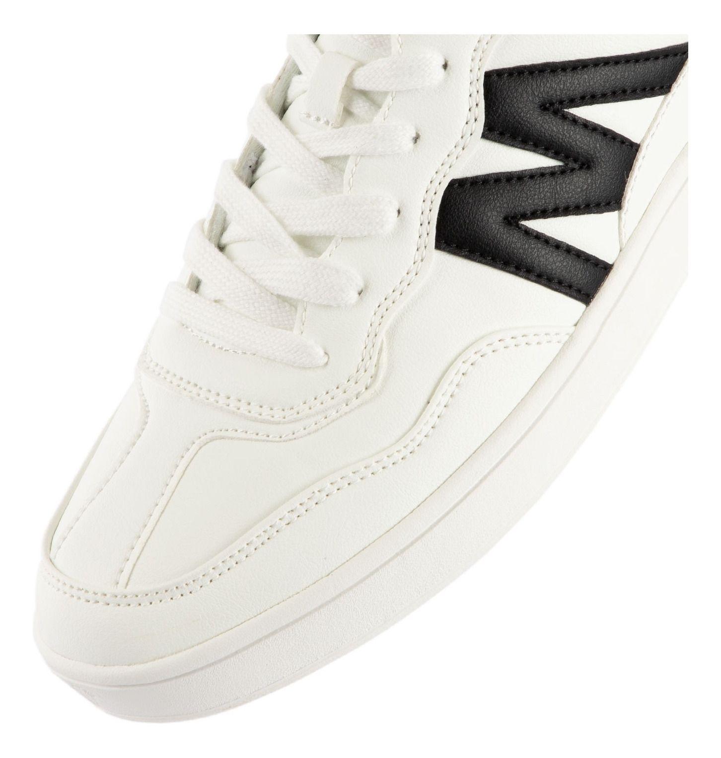 Zapatilla Urbana Hombre Color Blanca Y Negra Michelin Ps19-3