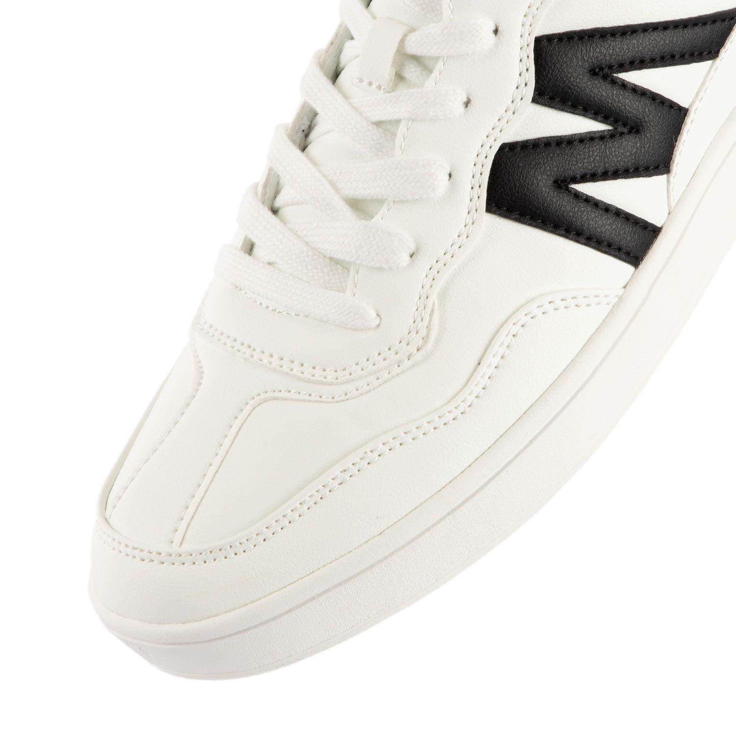 Zapatilla Urbana Hombre Color Blanca Y Negra Michelin Ps19-4