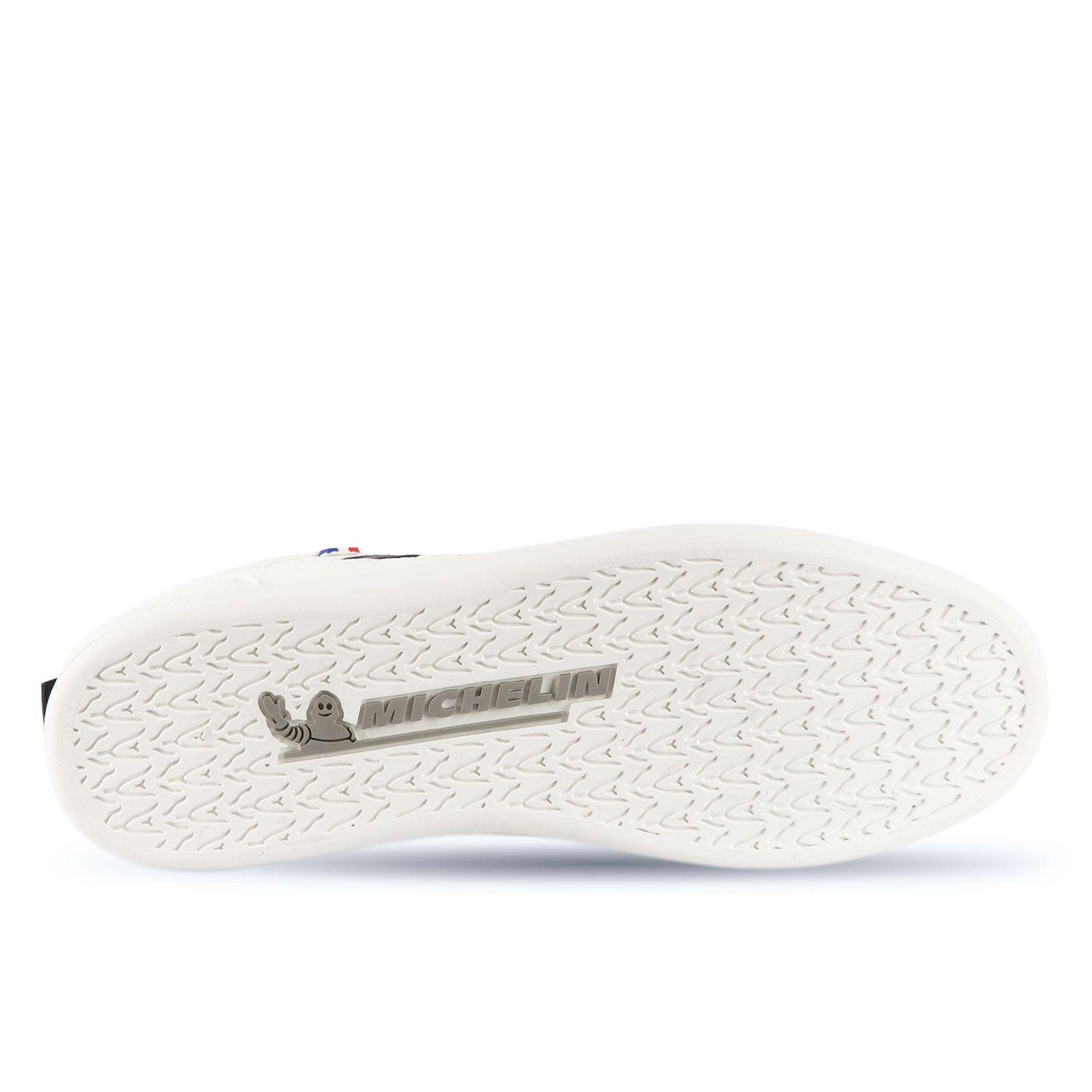 Zapatilla Urbana Hombre Color Blanca Y Negra Michelin Ps19-2