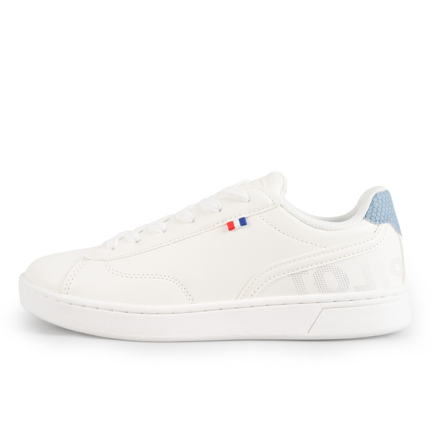 Zapatilla Casual Urbana Mujer Blanco Azul Michelin Ps14-3