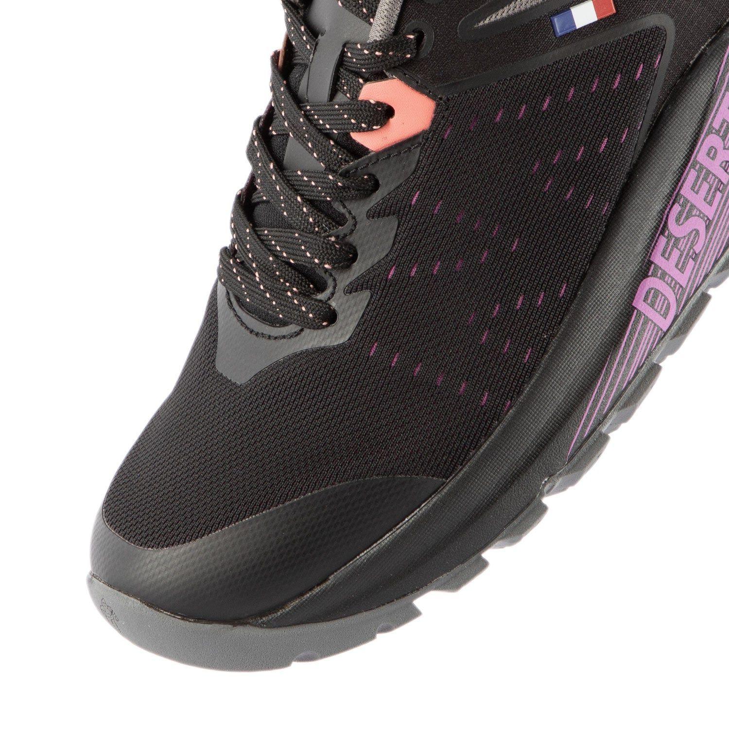 Zapatillas Trail Running Mujer Negro Y Morado Michelin Dr27-4