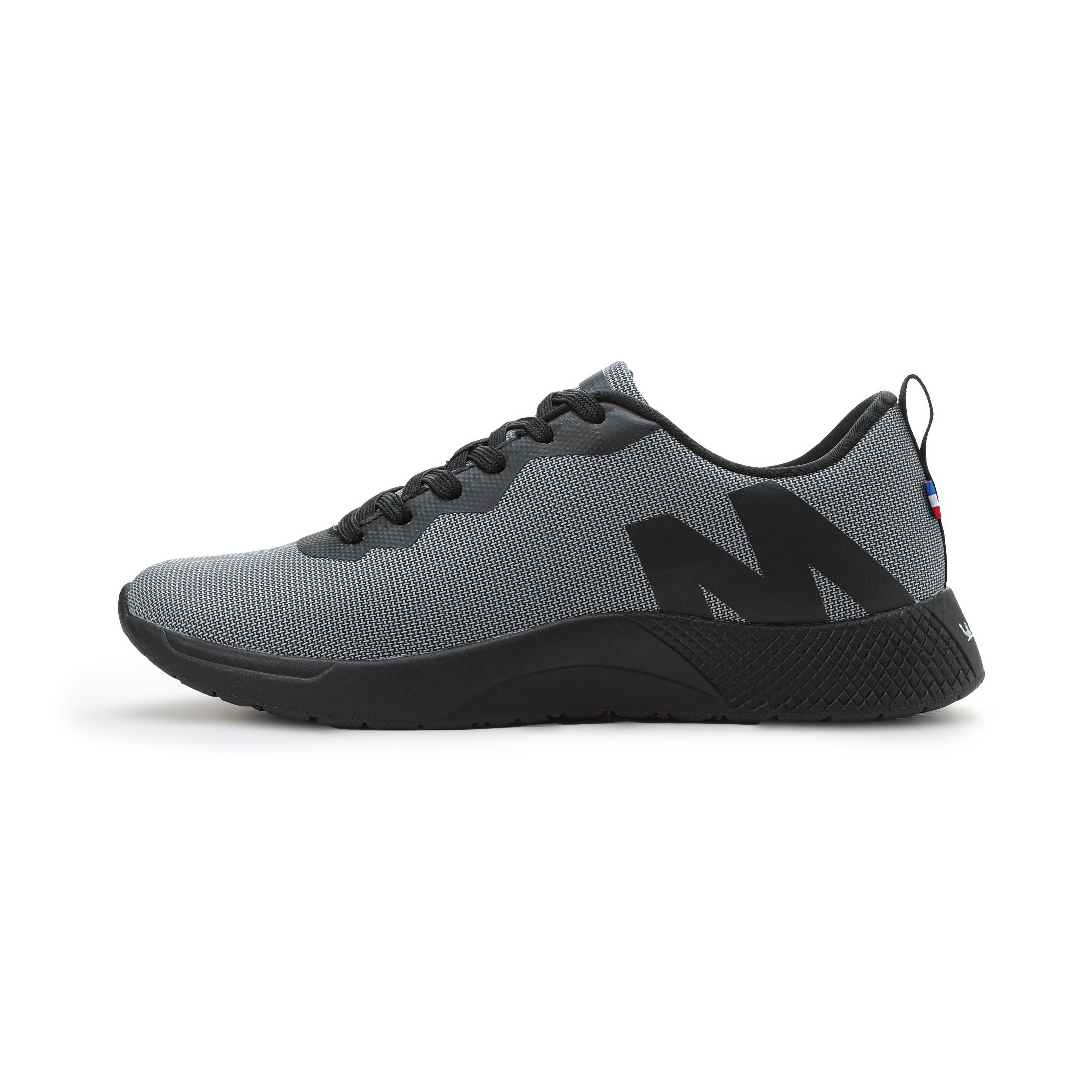 Zapatilla Deportiva Confort Hombre Gris Negro Michelin Cr19-2