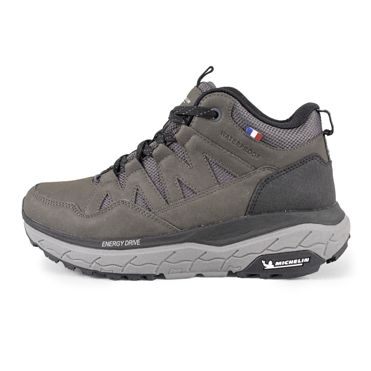 Zapatilla Casual Urbana Waterproof Negro Verde AW11-2