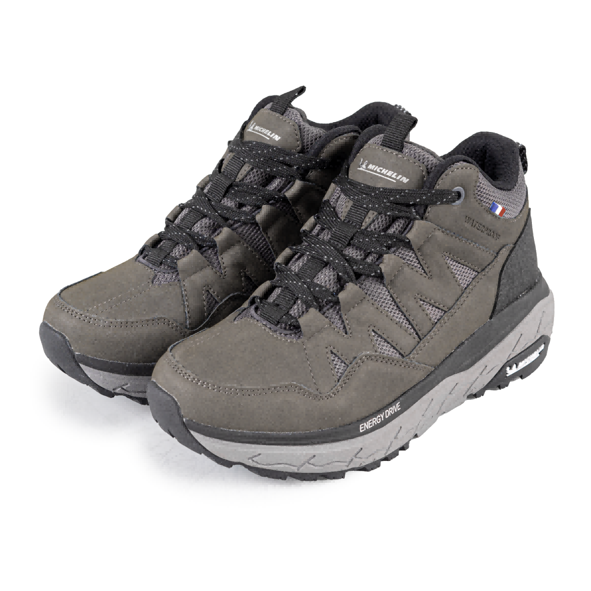 Zapatilla Casual Urbana Waterproof Negro Verde AW11-3