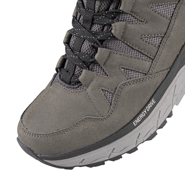 Zapatilla Casual Urbana Waterproof Negro Verde AW11-5