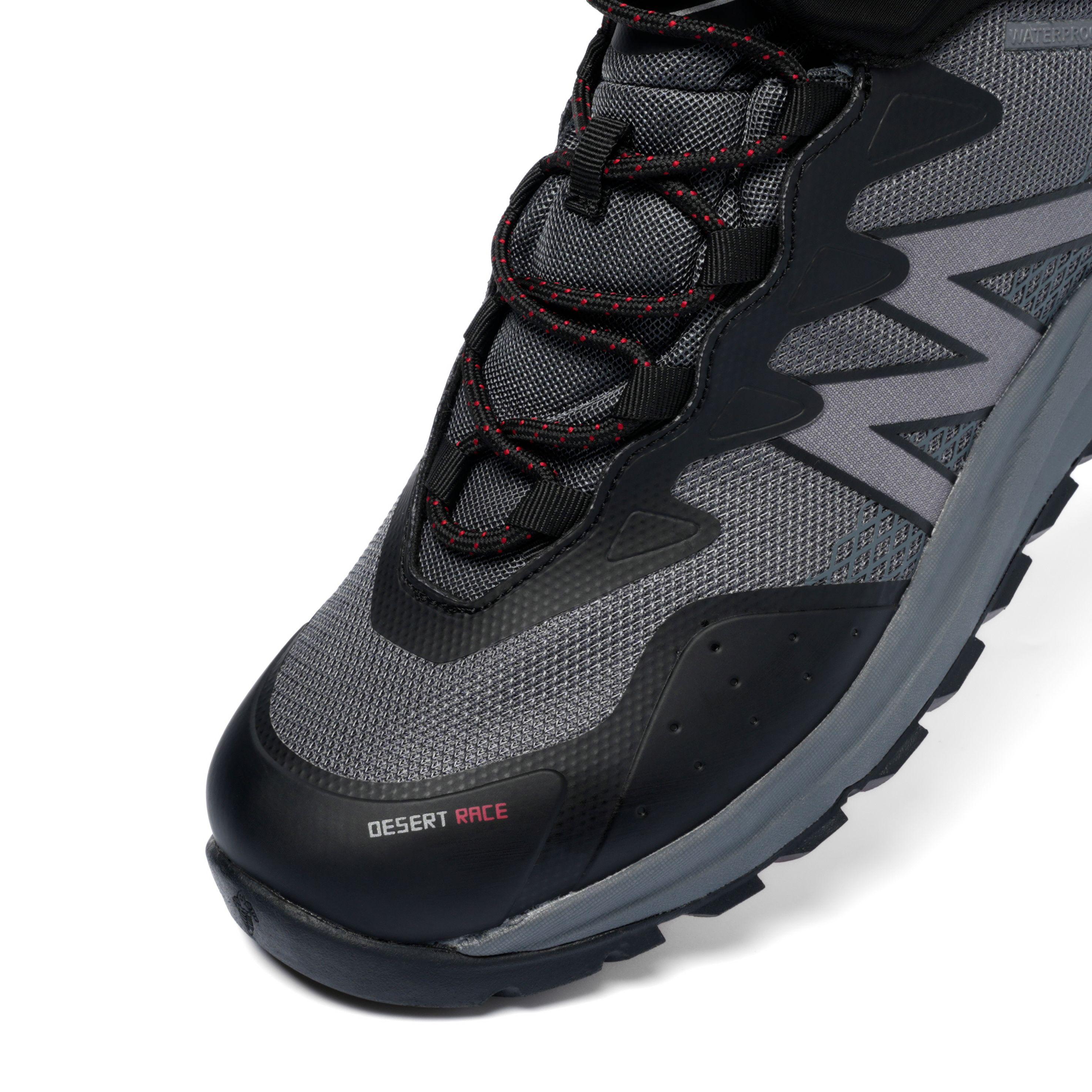 Botín Outdoor Impermeable Hombre Gris Y Negro Michelin Dr19-5