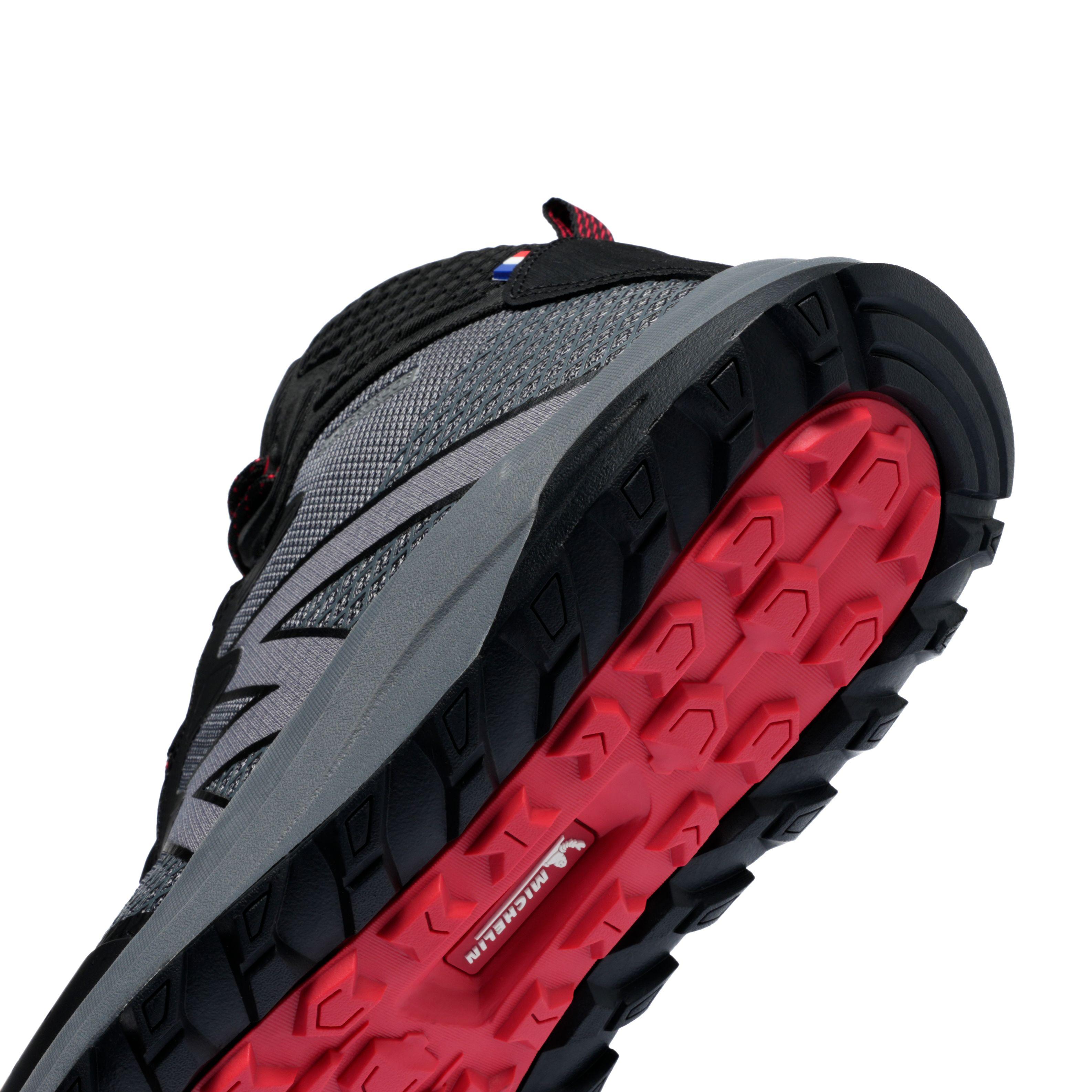 Botín Outdoor Impermeable Hombre Gris Y Negro Michelin Dr19-6