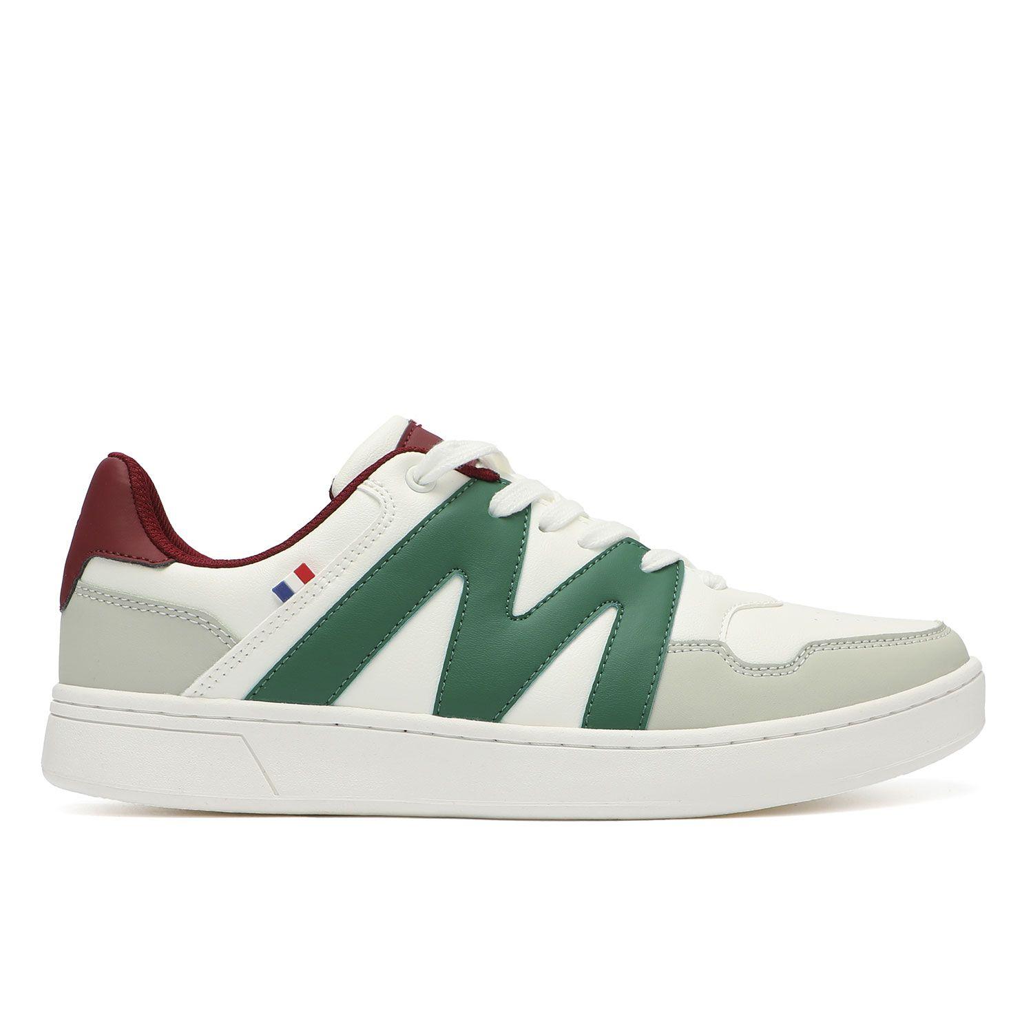 Zapatillas Urbanas Hombre Blanco Y Verde Michelin Ps22-0
