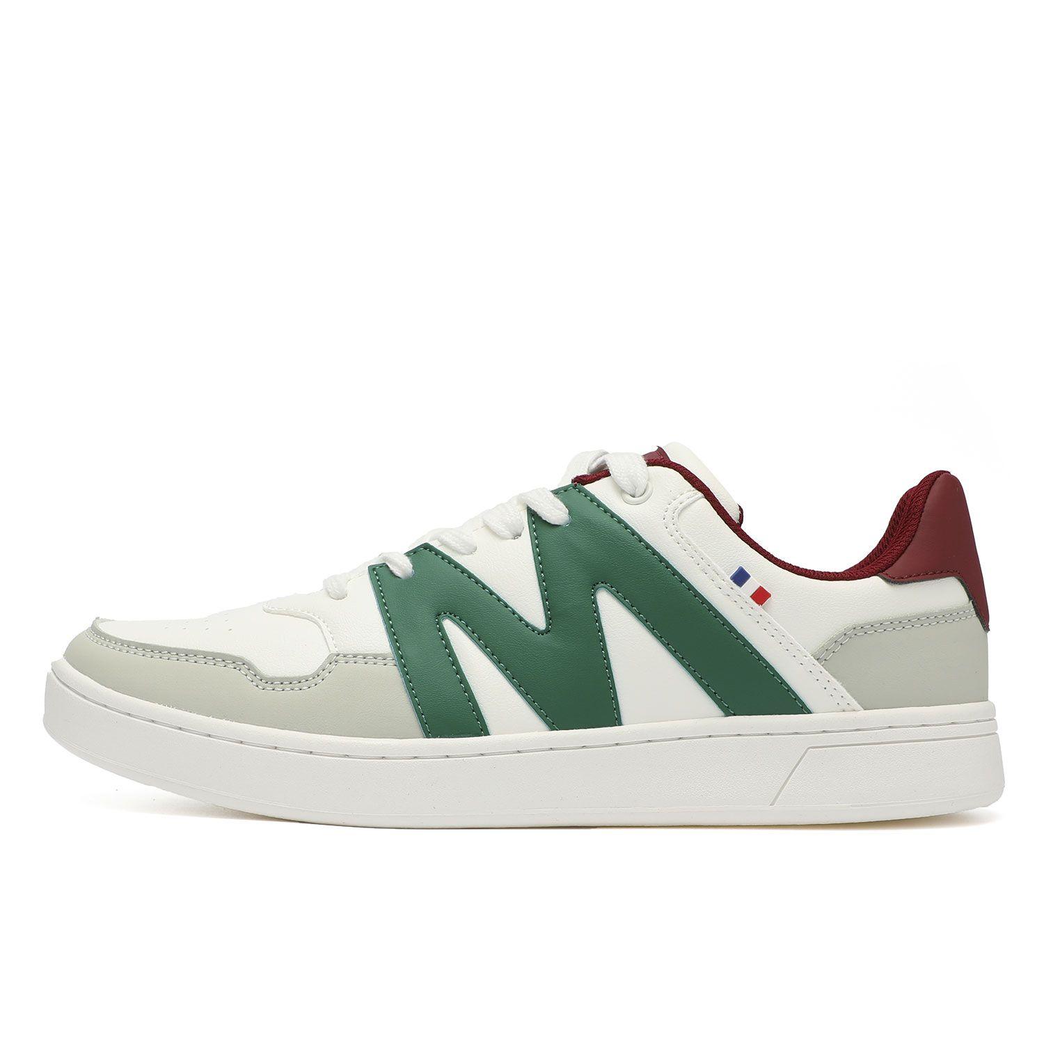 Zapatillas Urbanas Hombre Blanco Y Verde Michelin Ps22-2