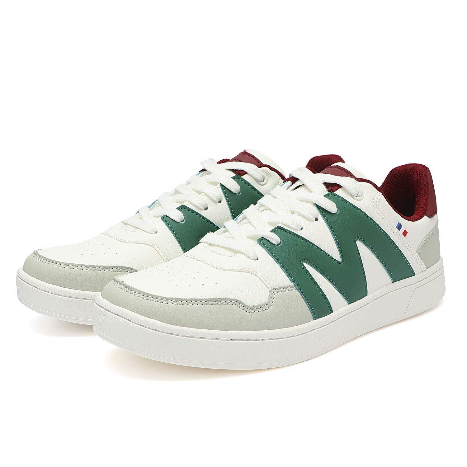 Zapatillas Urbanas Hombre Blanco Y Verde Michelin Ps22-3