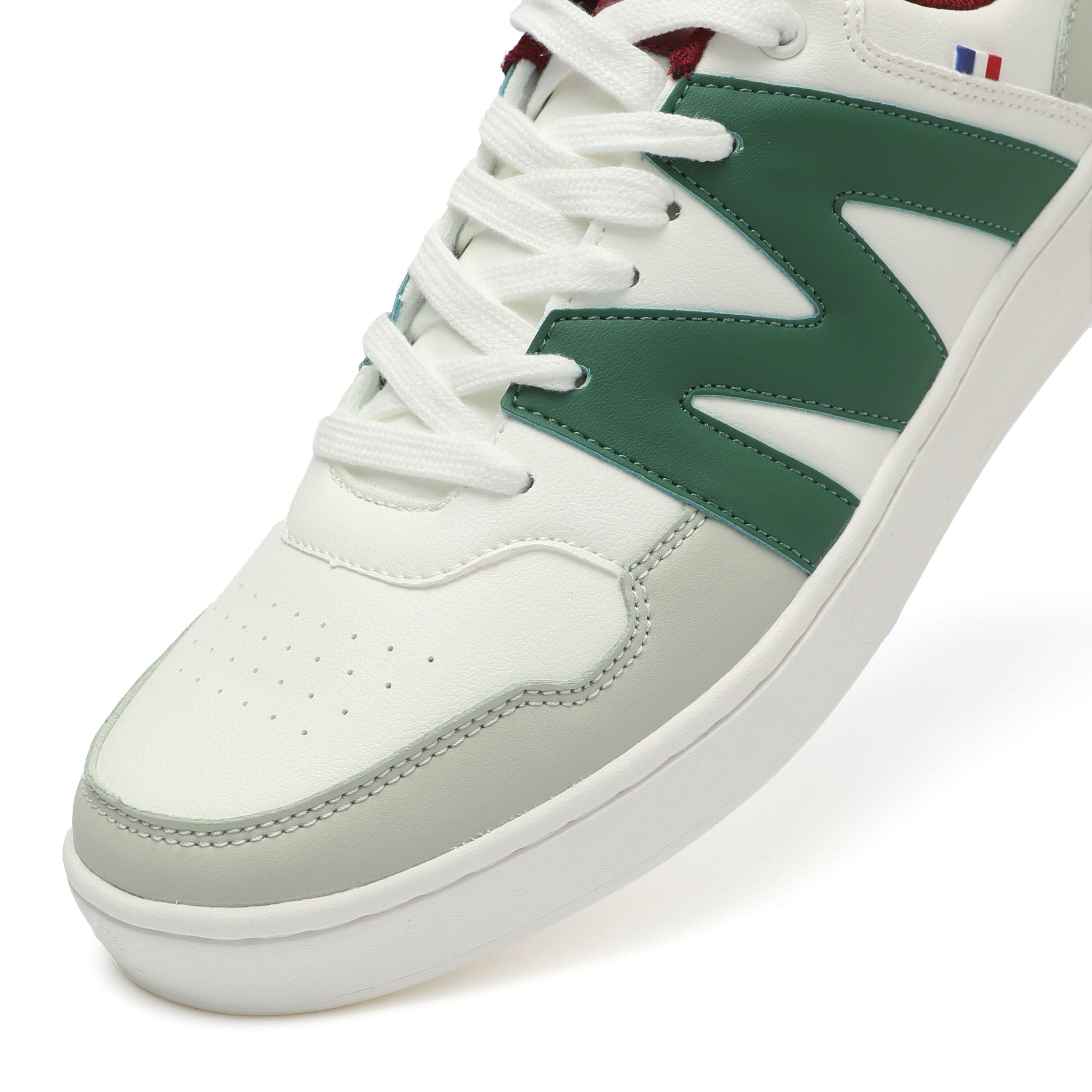 Zapatillas Urbanas Hombre Blanco Y Verde Michelin Ps22-4