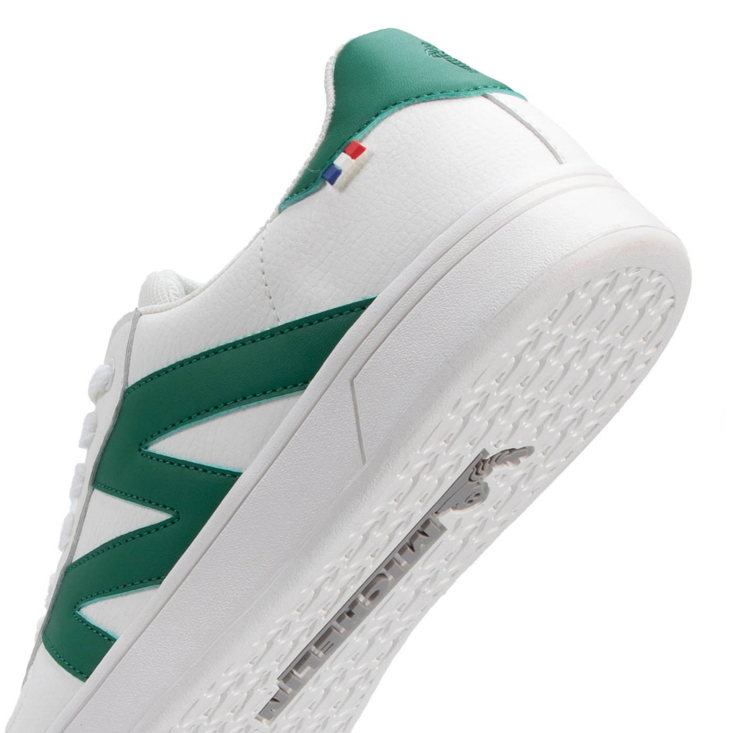 Zapatillla Urbana Hombre Color Blanco y Verde Michelin PS20-6