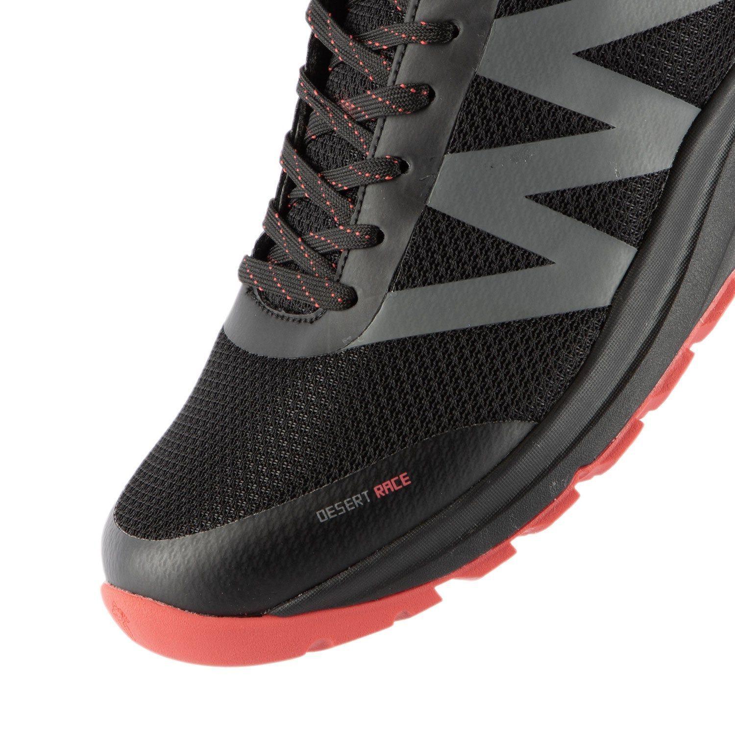 Zapatilla Trail Running Hombre Negro Rojo Michelin Footwear Dr15-4