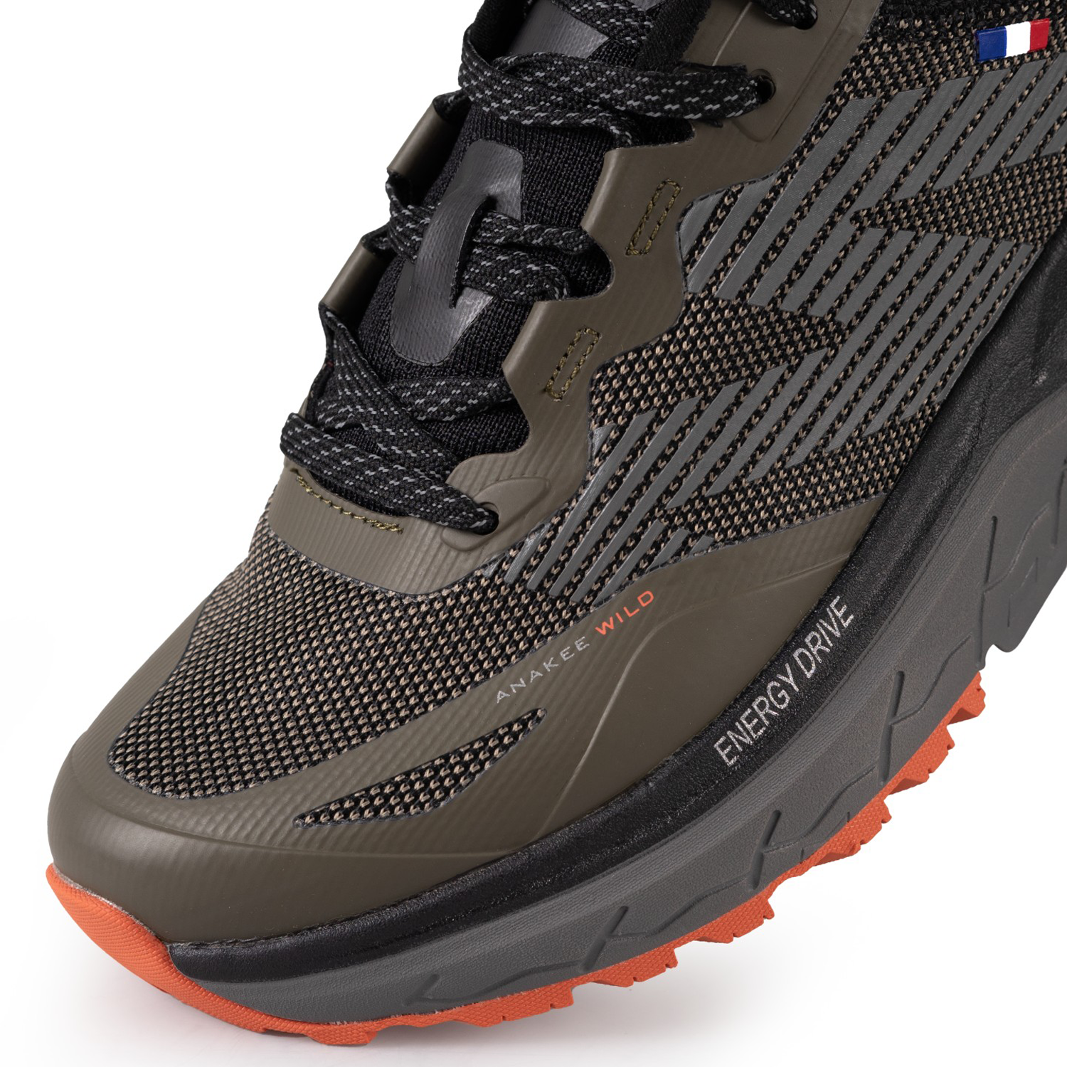 Zapatilla Deportiva Trail Hombre Khaki Negro Michelin Aw05-5