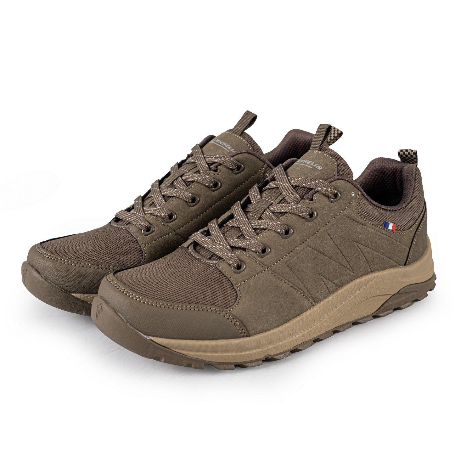 Zapatilla Casual Urbana Hombre Café Beige Michelin DR42-3
