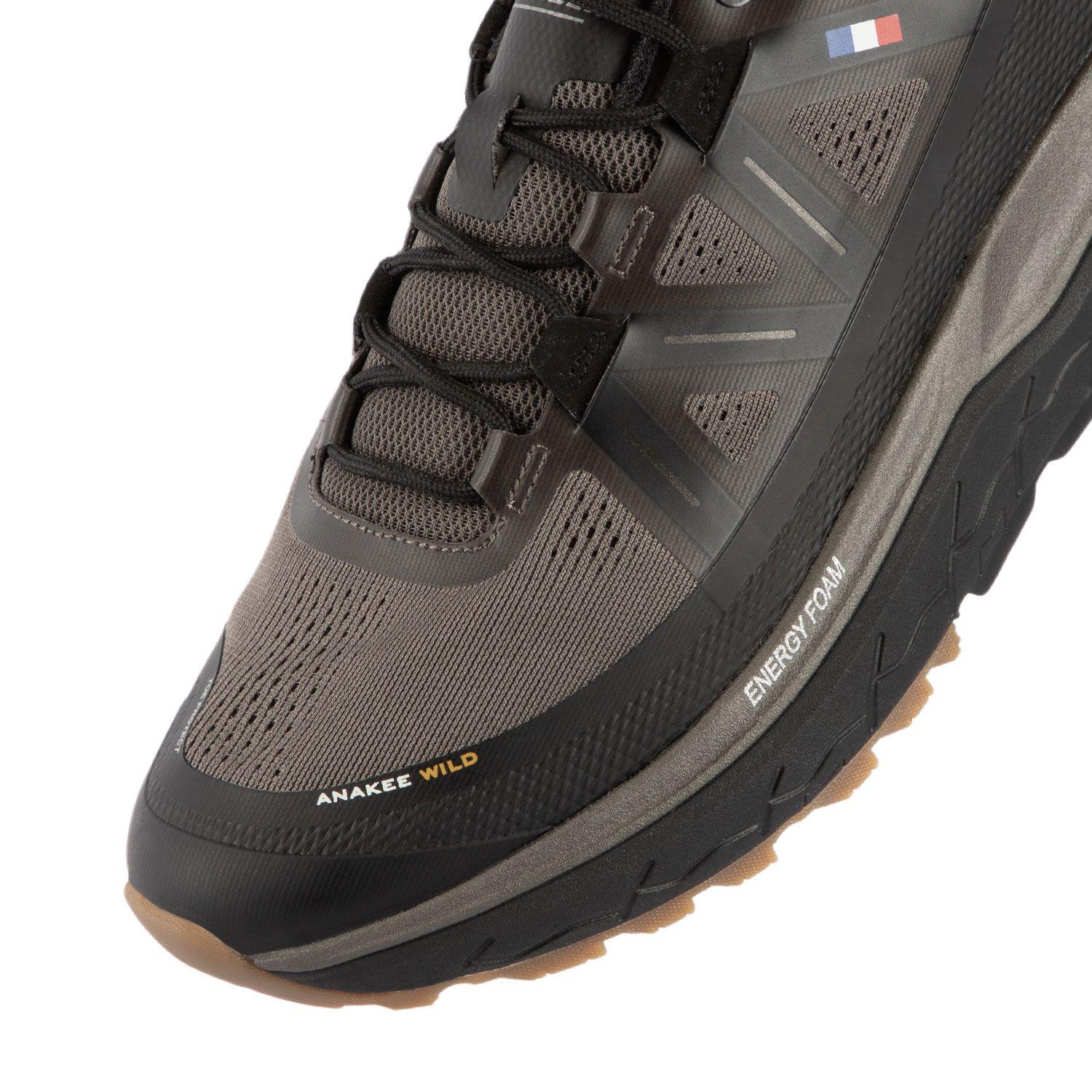 Zapatilla Trail Running Hombre Negro Y Gris Michelin Aw02-5
