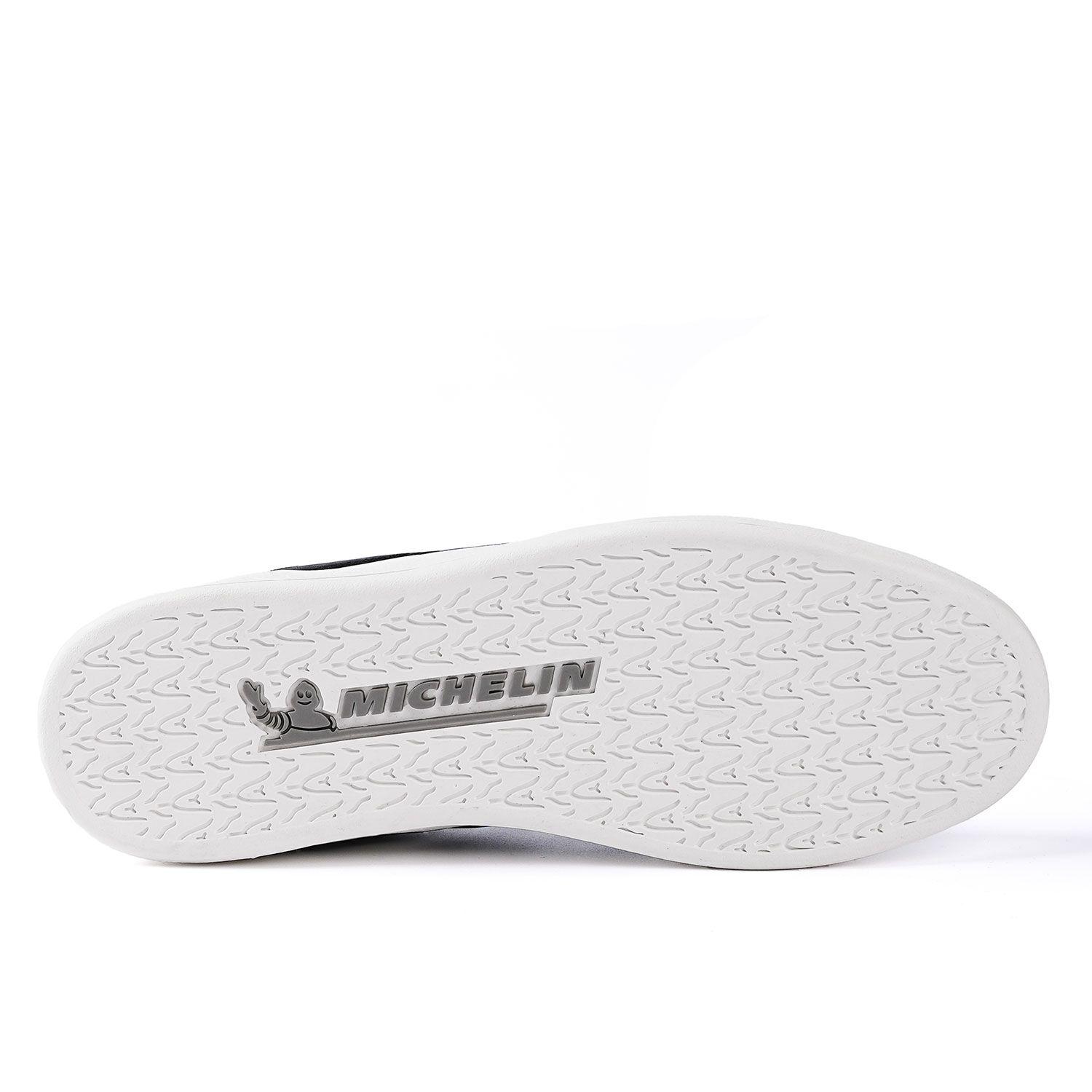 Zapatilla Casual Urbana Mujer Blanco Negro Michelin Ps20-2