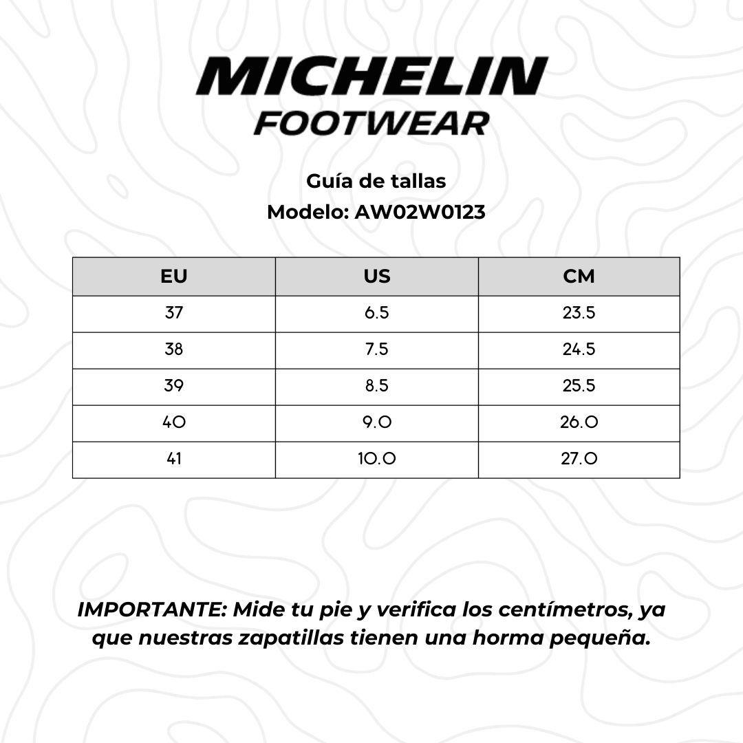 Zapatilla Trail Running Para Mujer Lila Morado Michelin Aw02-6