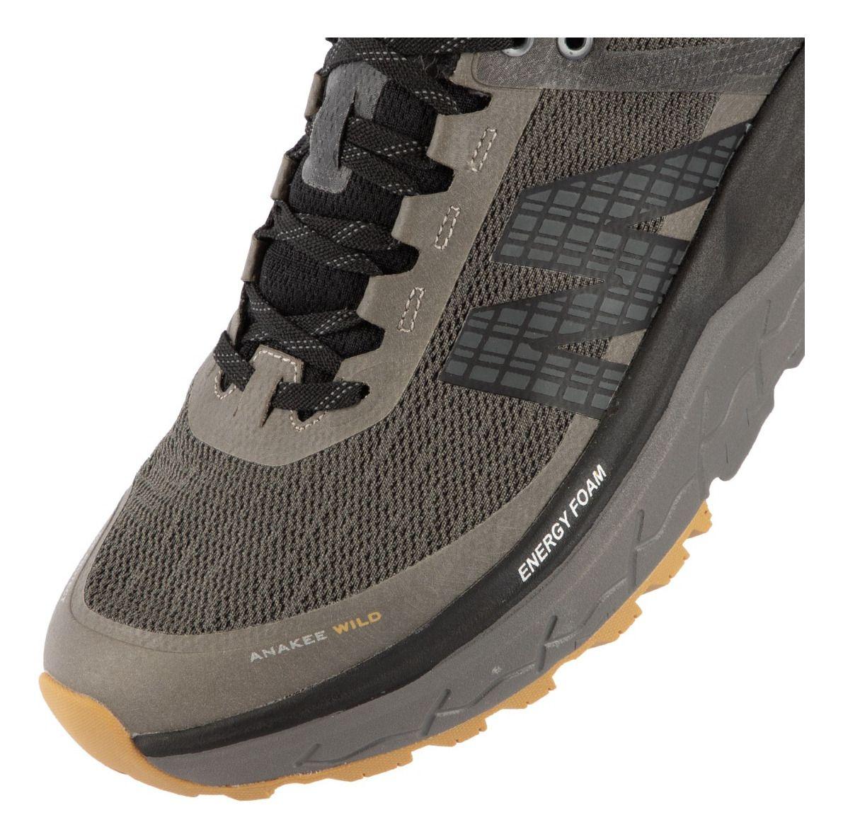 Zapatilla Michelin Hombre Aw01 Gris Oscuro Azul Trail-4