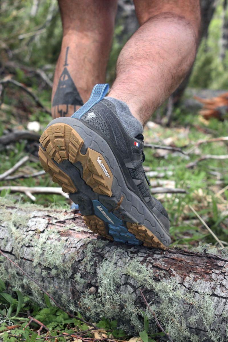 Zapatilla Michelin Hombre Aw01 Gris Oscuro Azul Trail-6