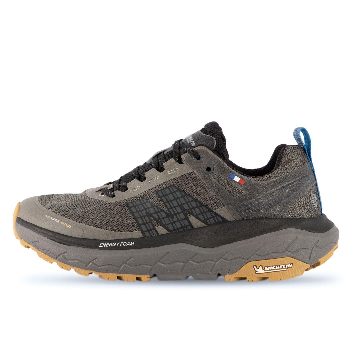 Zapatilla Trail Running Gris Y Azul Hombre Michelin Aw01-3