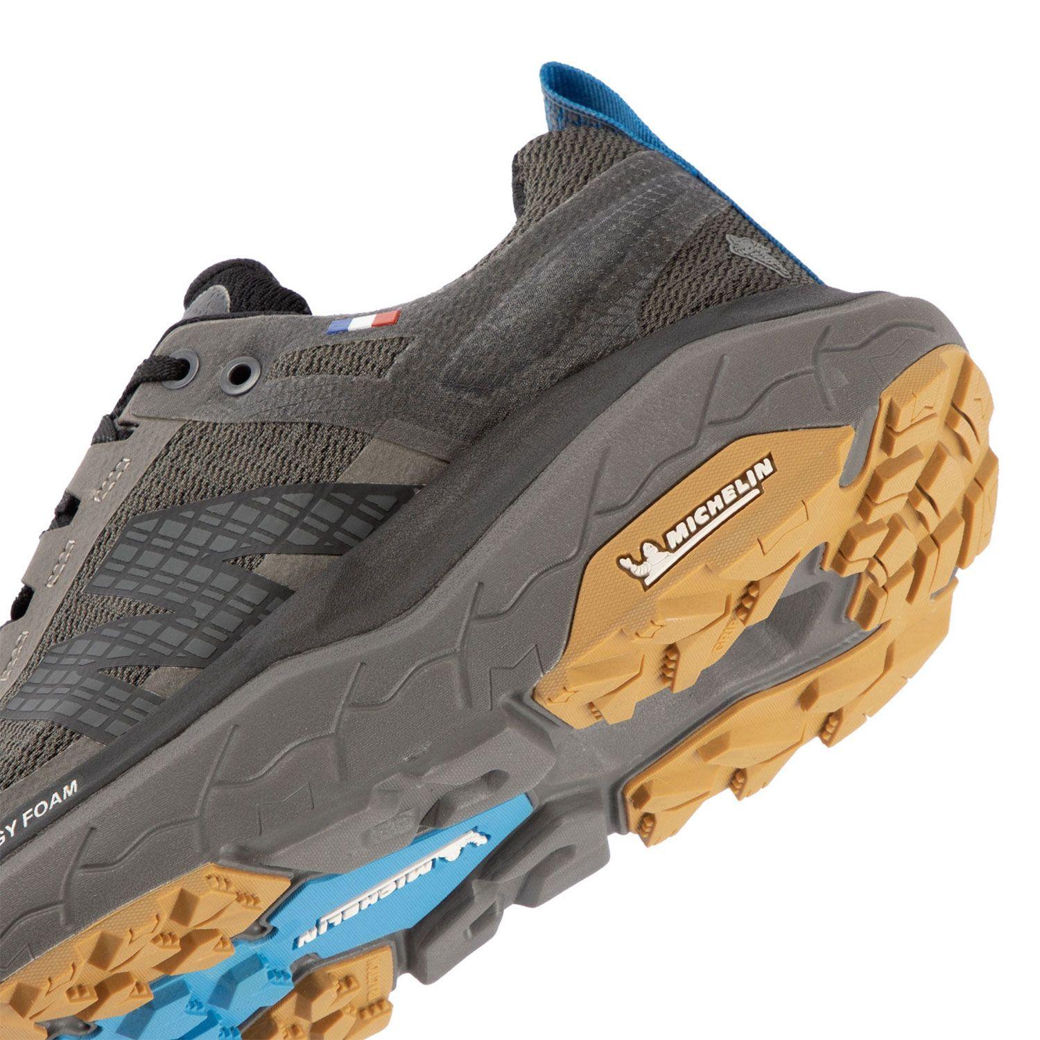 Zapatilla Trail Running Gris Y Azul Hombre Michelin Aw01-6