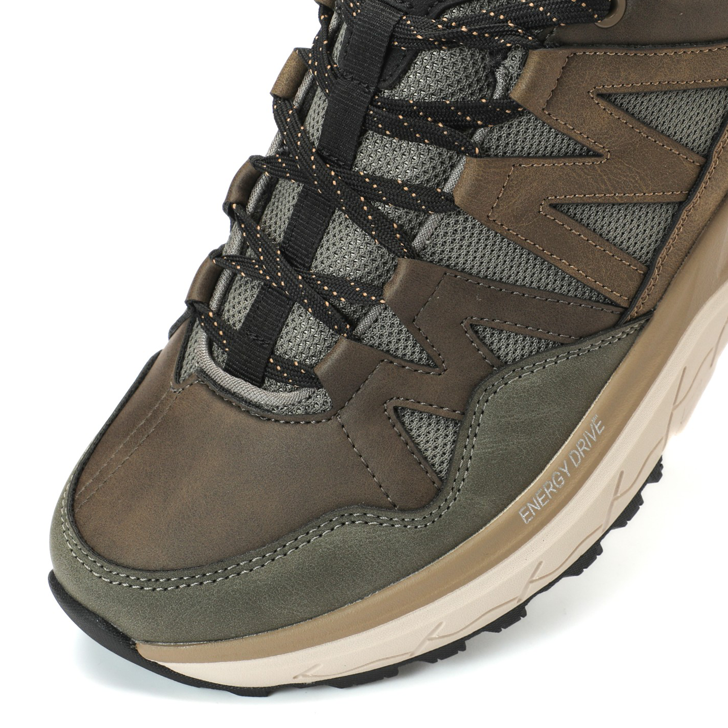 Zapatilla Trail Running Hombre Color Khaki y Café Michelin AW10-5